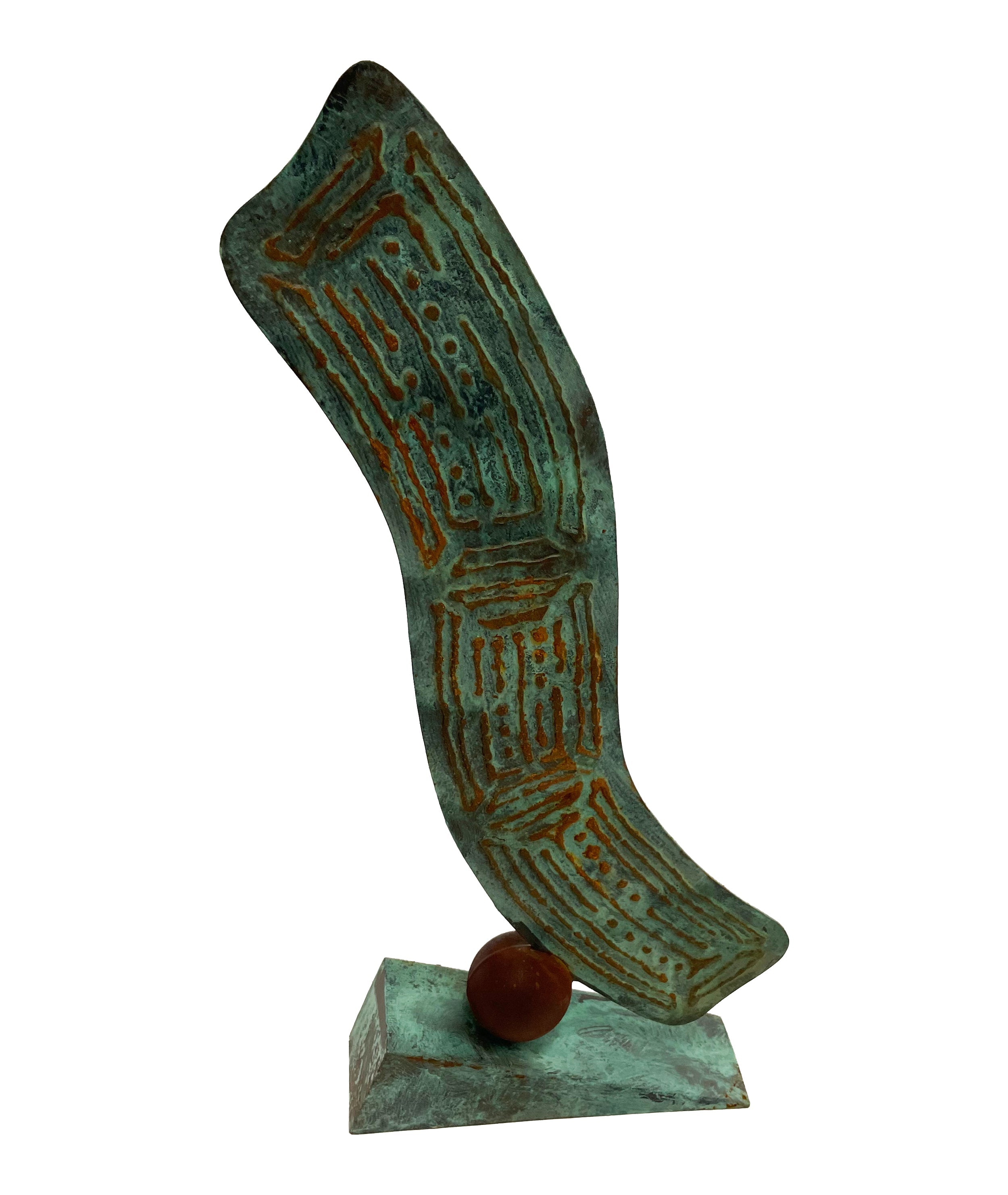 'Language of the Earth II' | 32x64x8cm