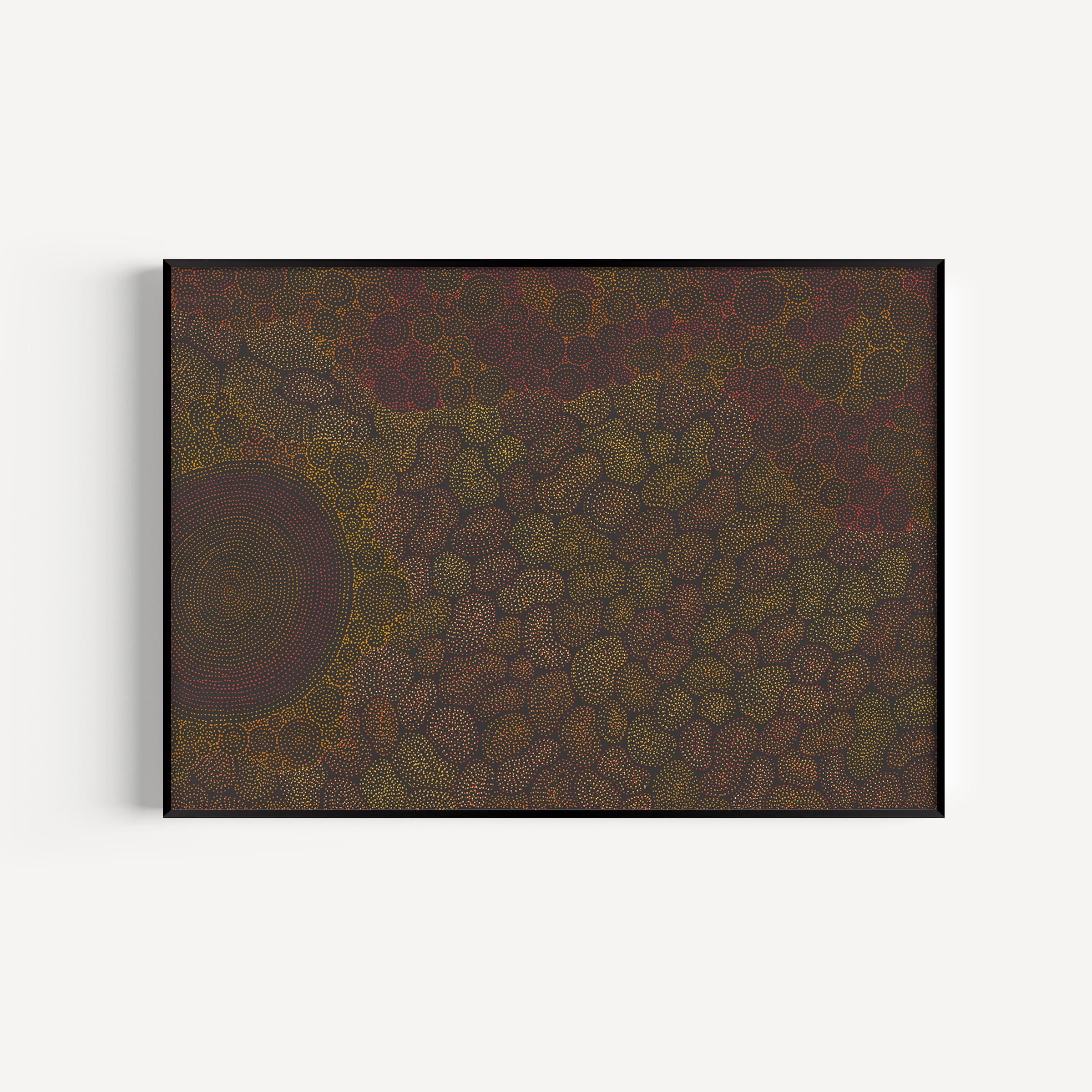 Sarrita King | 'Waterhole - Dry Season, 2023' | Canvas Print-thumbmail-3