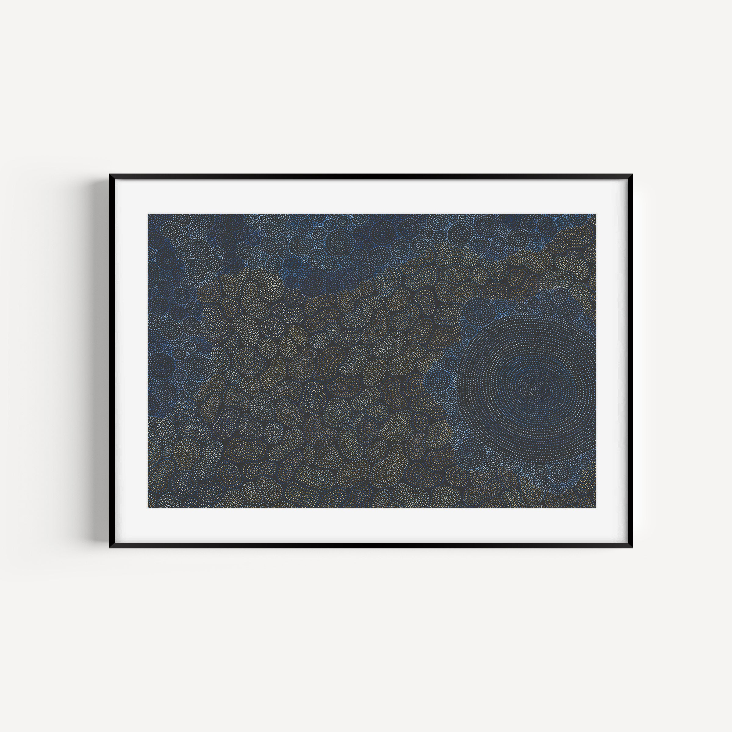 Sarrita King | 'Waterhole - Wet Season' | 2023 | Fine Art Print-thumbmail-3