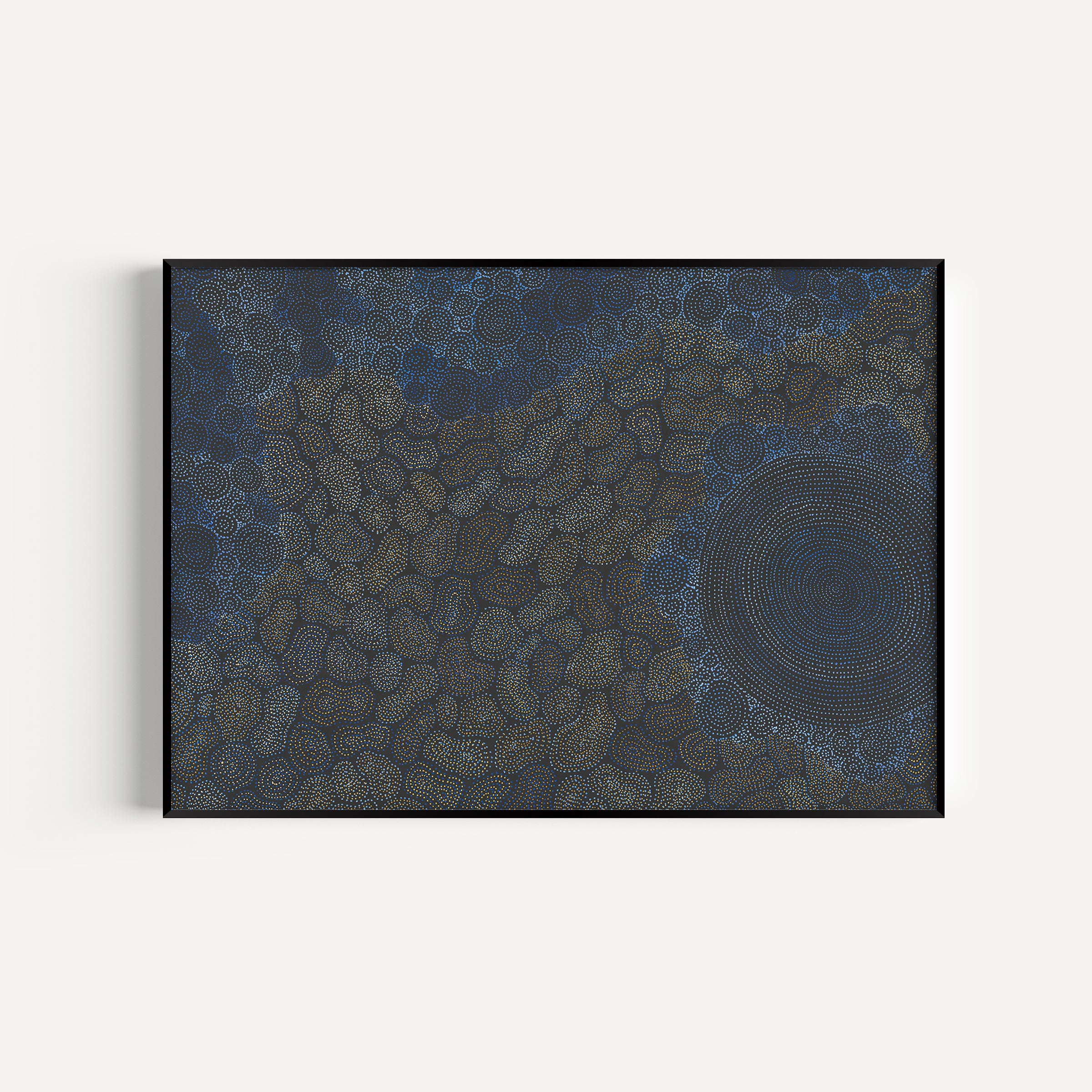 Sarrita King | 'Waterhole - Wet Season, 2023' | Canvas Print-thumbmail-3