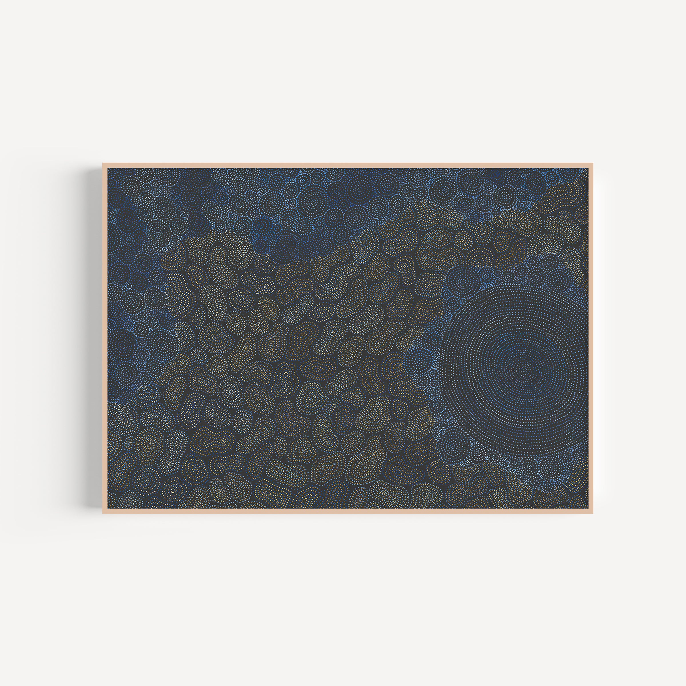 Sarrita King | 'Waterhole - Wet Season, 2023' | Canvas Print-thumbmail-5