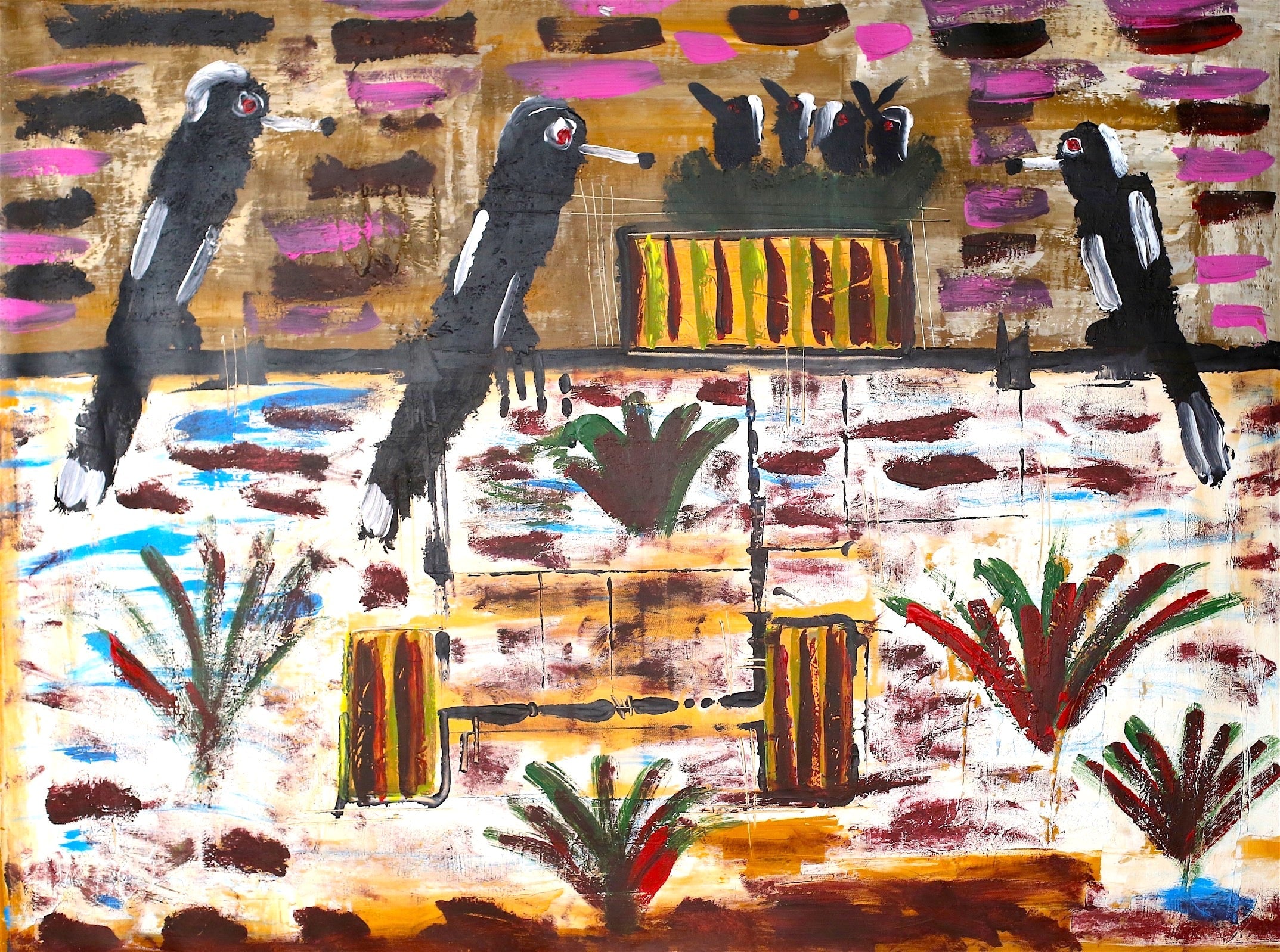 Trevor Turbo Brown | 'Untitled, 2015' | 90x120cm