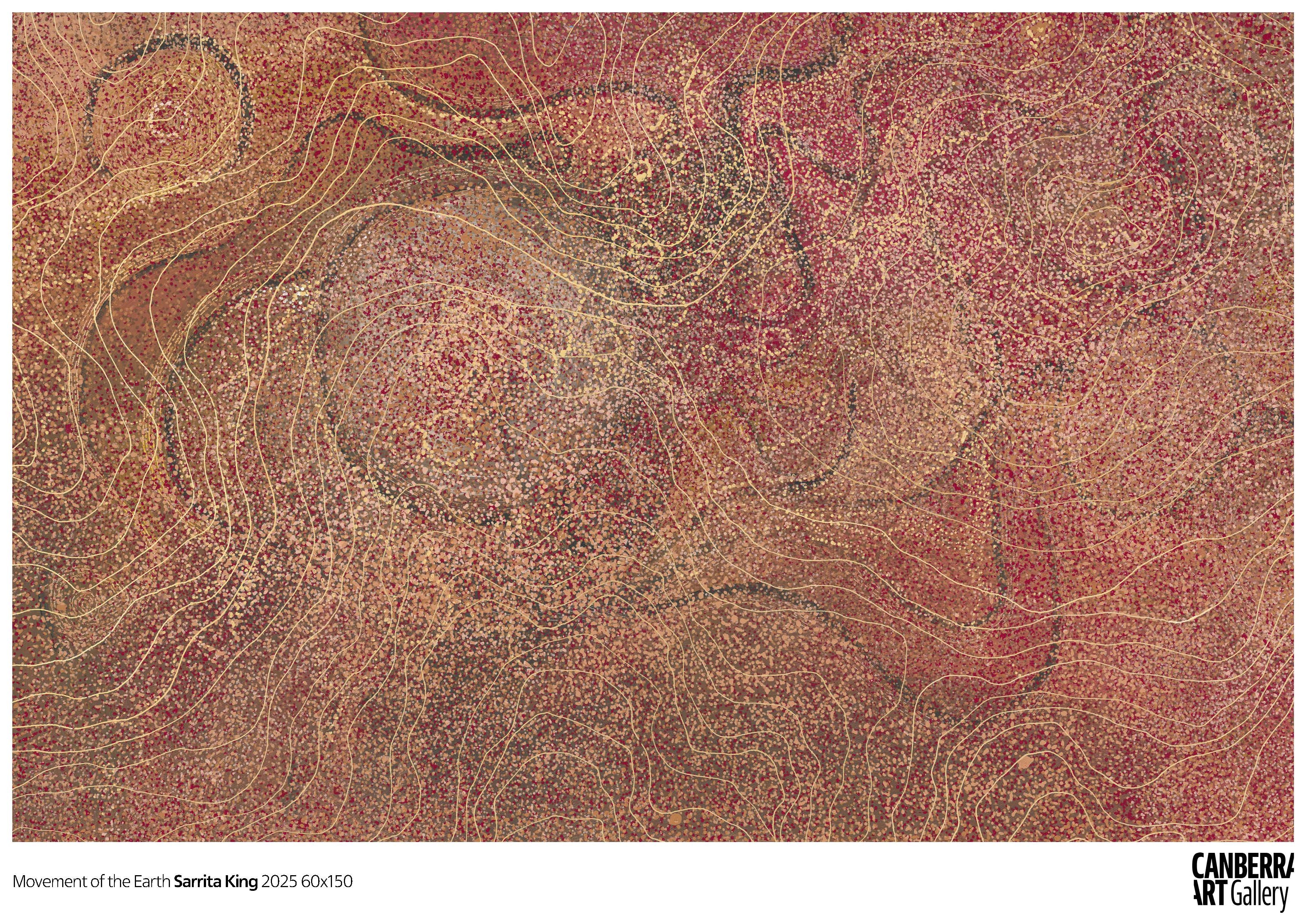 Sarrita King | Movement of the Earth | CAG Print