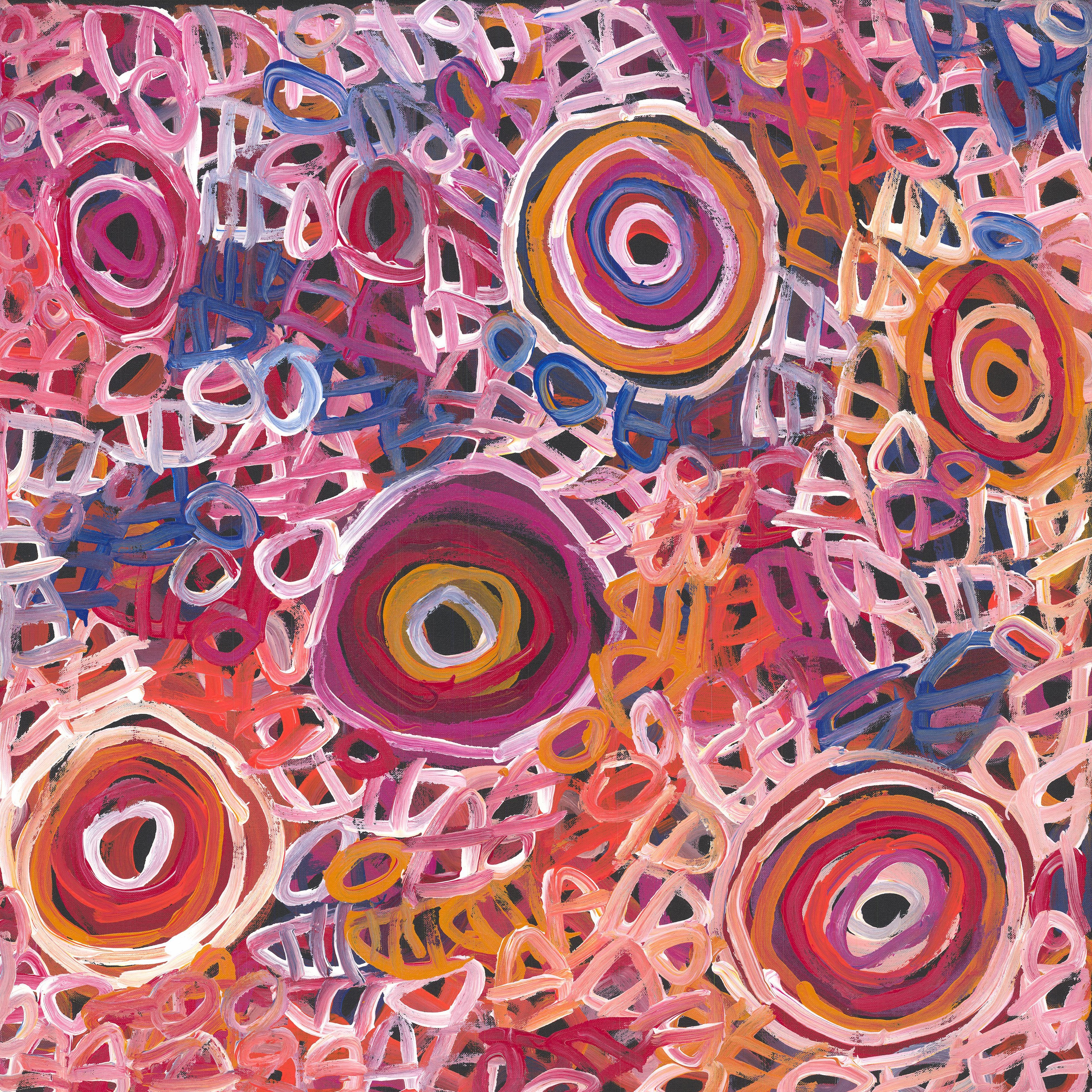 Charmaine Pwerle | 'Awelye, 2024' | 60x60cm