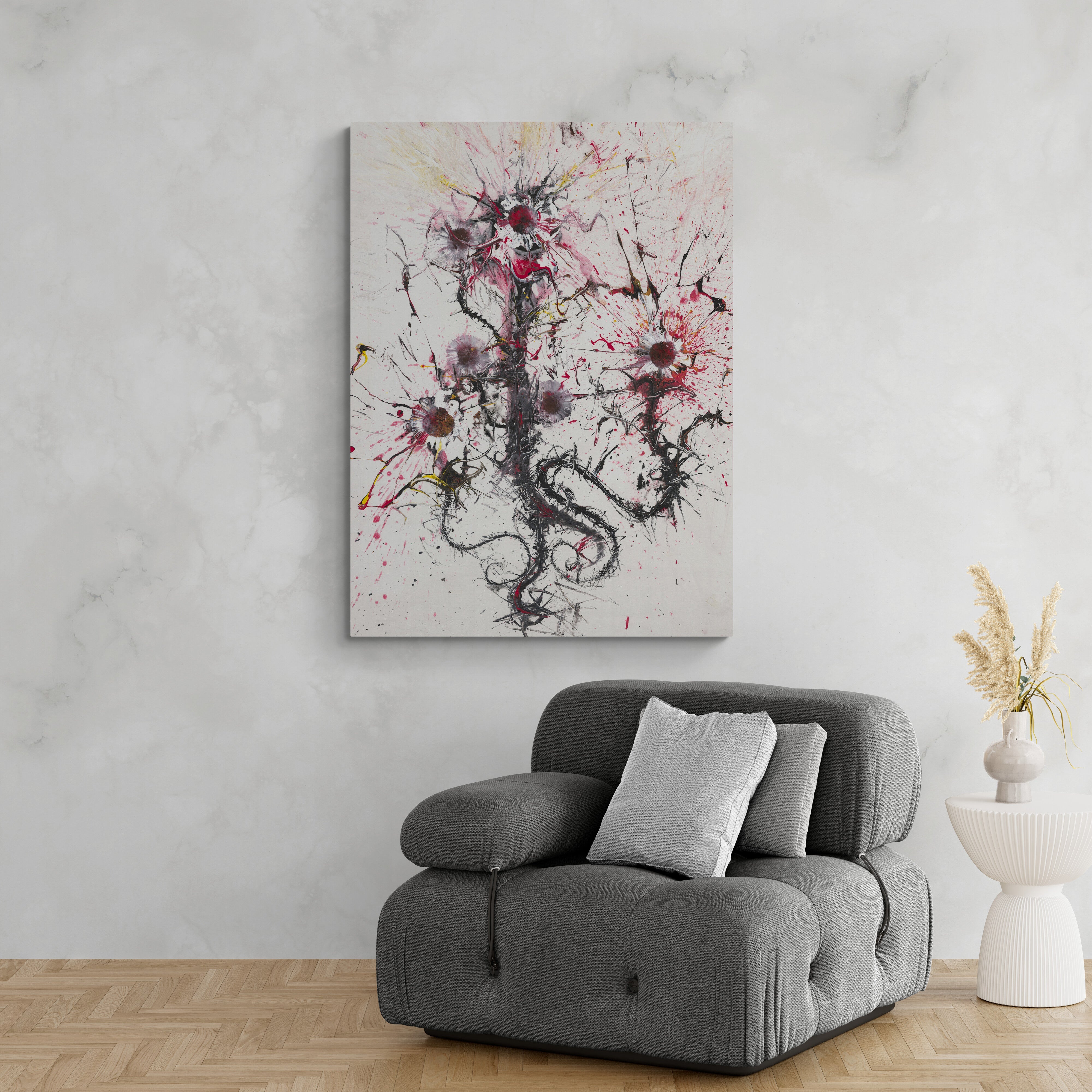 'Wildflowers' | 90x120cm-thumbmail-3
