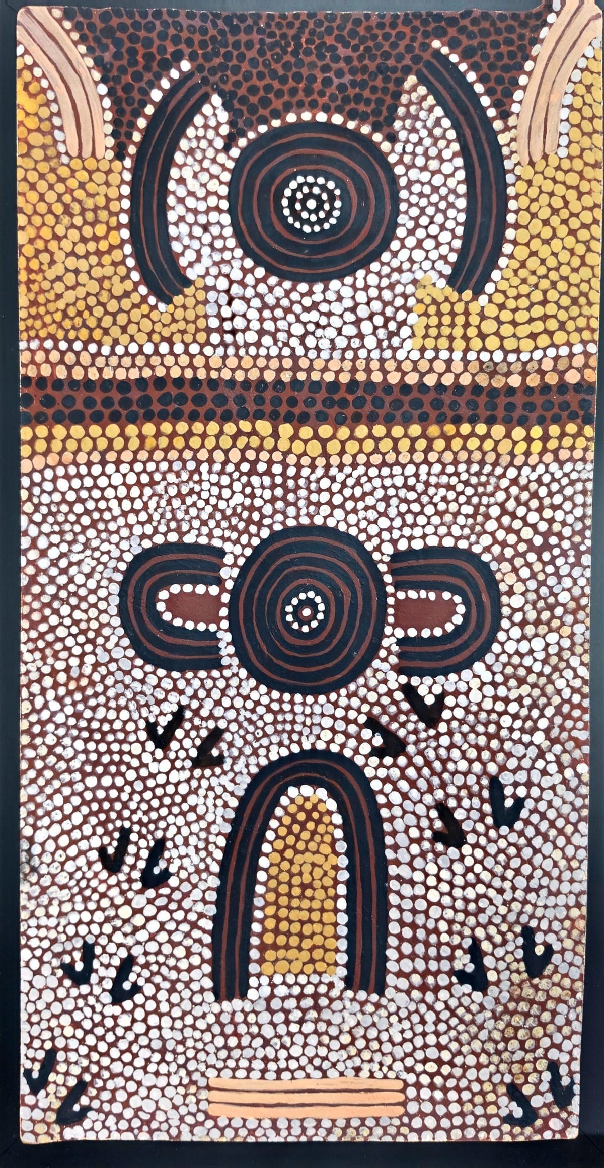Untitled by Kaapa Mbitjana Tjampitjinpa