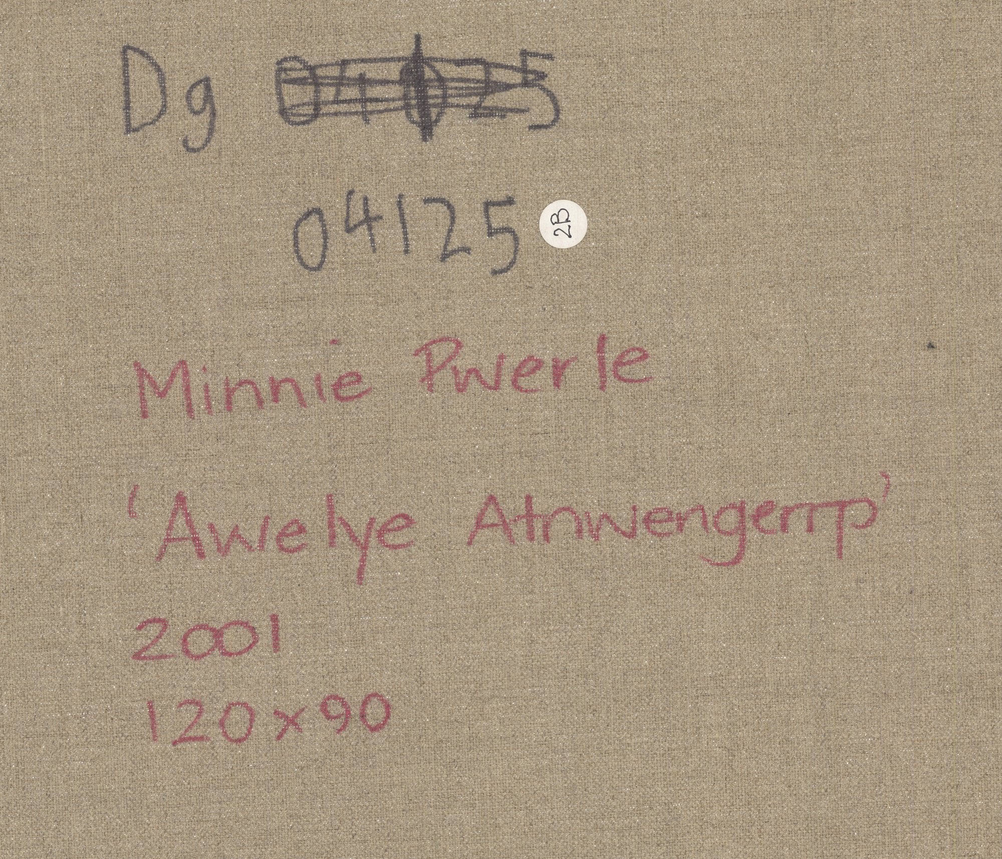 Additional view of Awelye Atnwengerrp by Minnie Pwerle