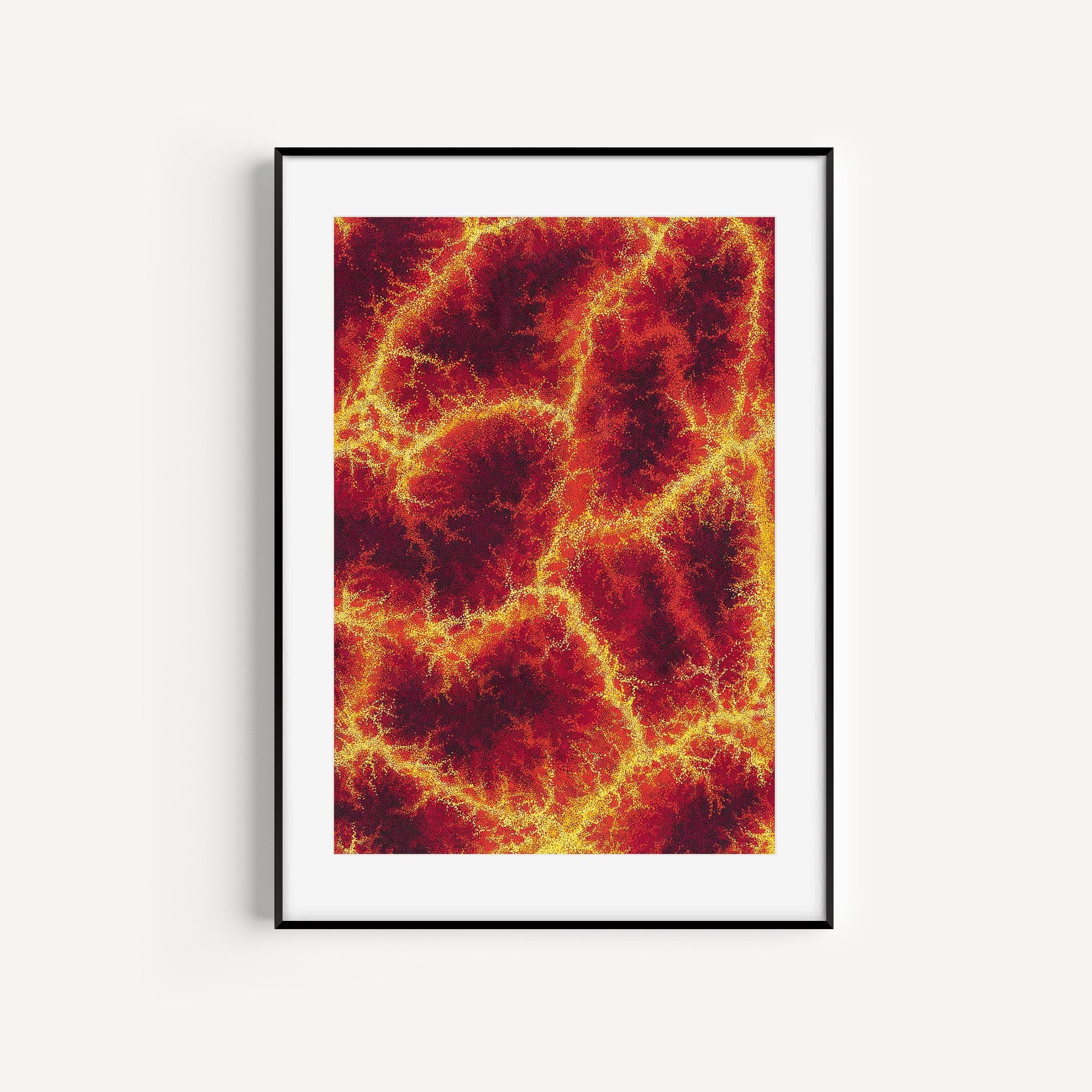 William King Jungala | 'Fire, 2005' | Fine Art Print-thumbmail-3