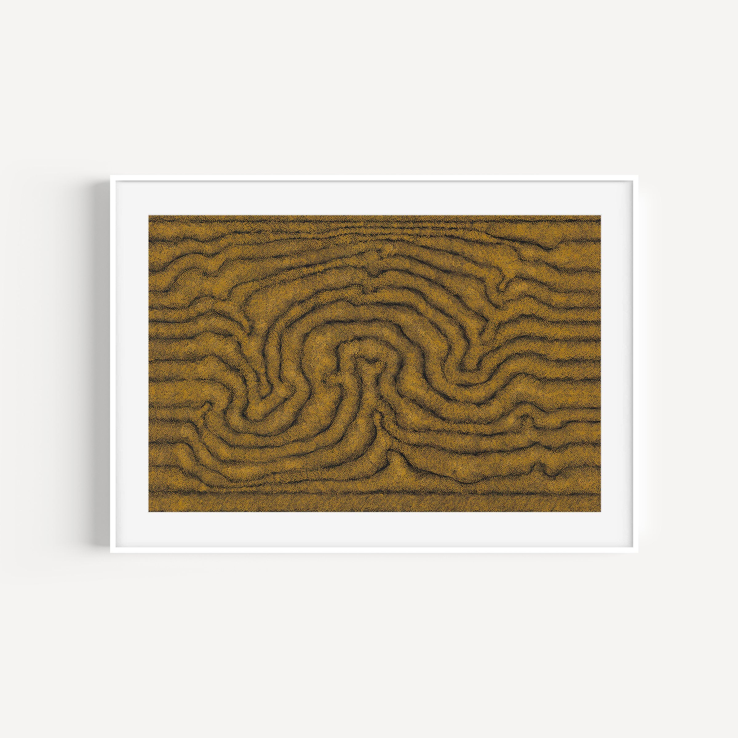 William King Jungala | 'Movement of the Earth, Unknown' | Fine Art Print-thumbmail-3
