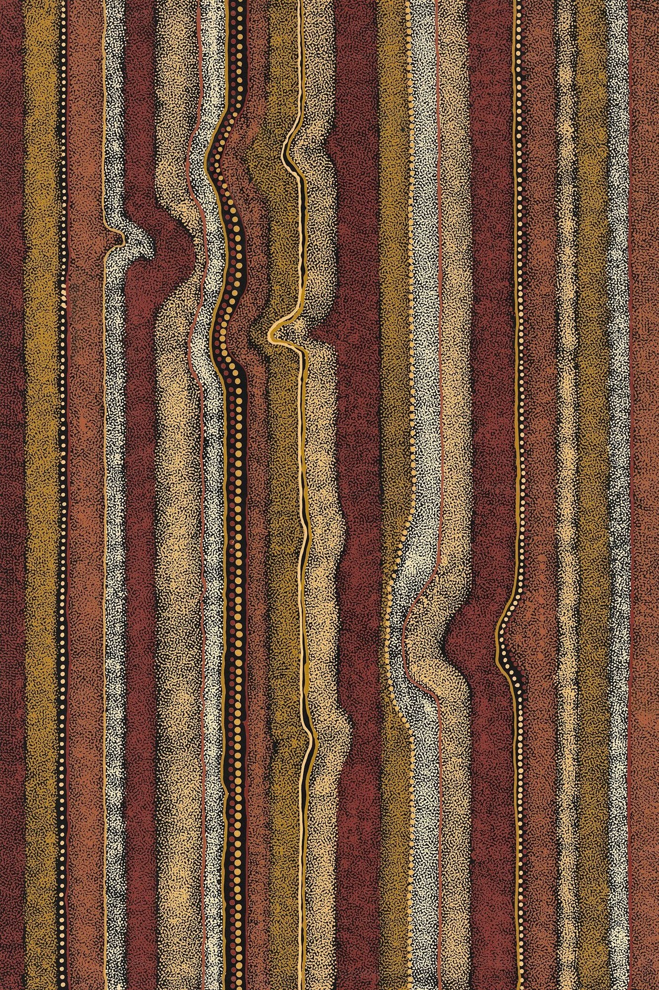 Additional view of Desert Images by William King Jungala