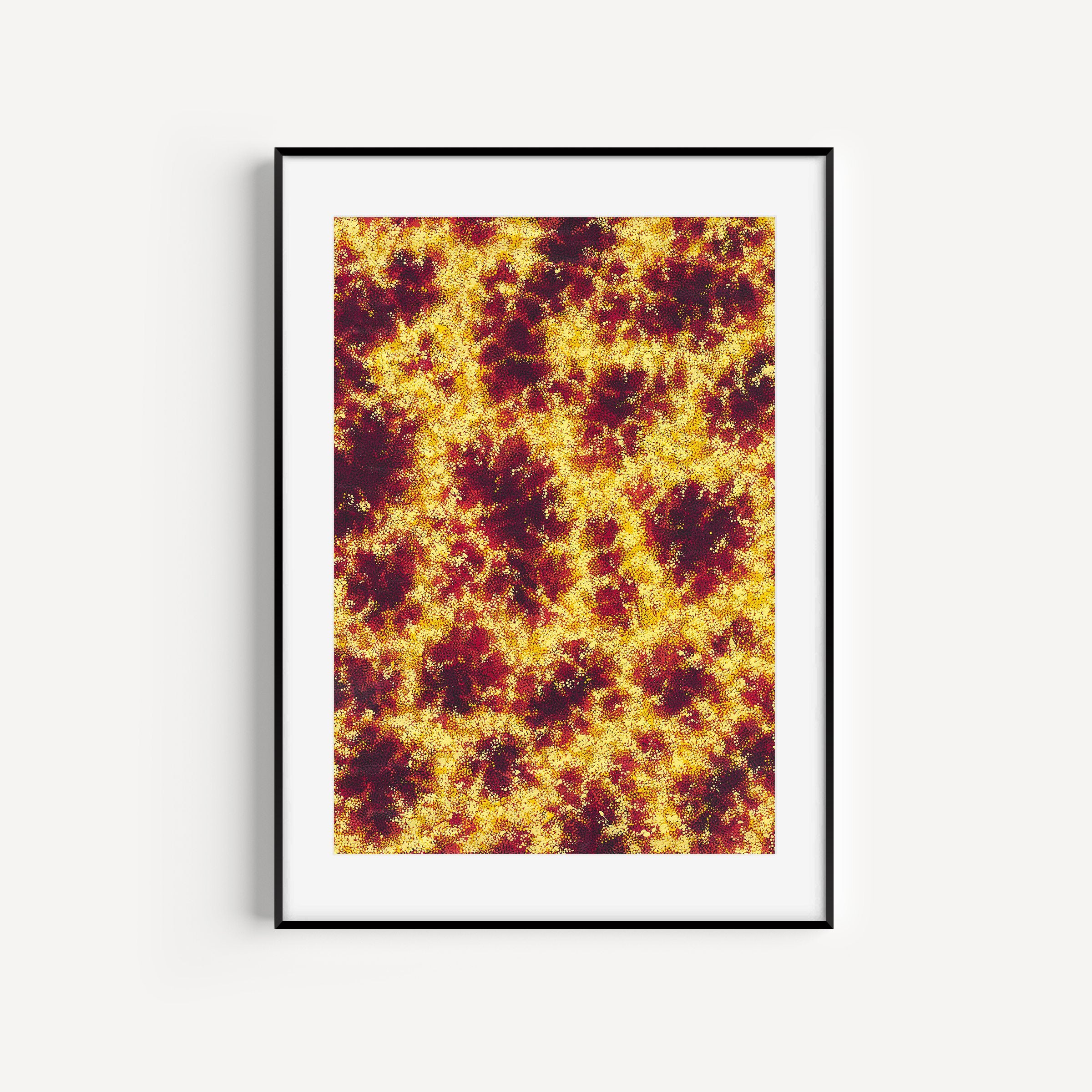 William King Jungala | 'Fire' | 2007 | Fine Art Print-thumbmail-2