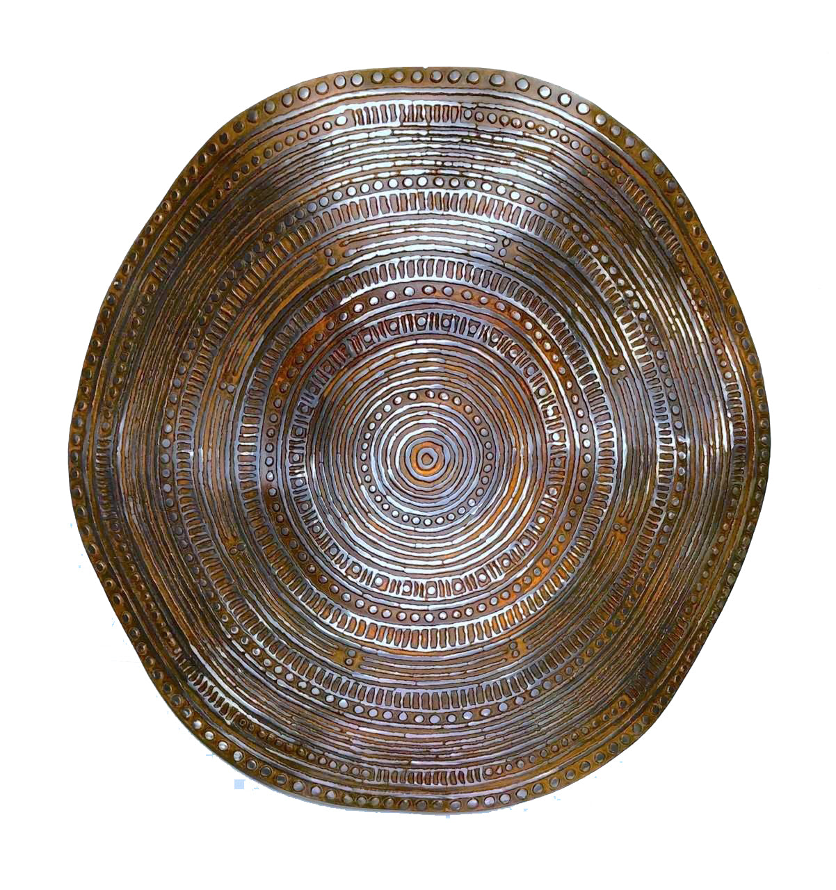 'Language of the Earth I' | 89x89x10cm