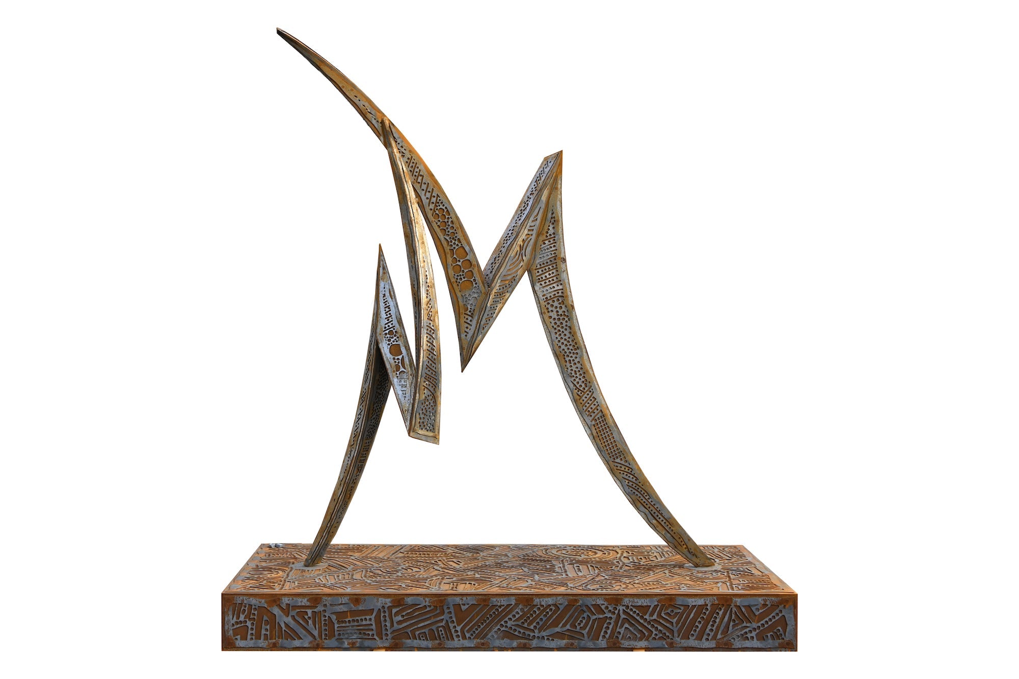 Sarrita King | 'Fire & Lightning' | 280x160x50cm