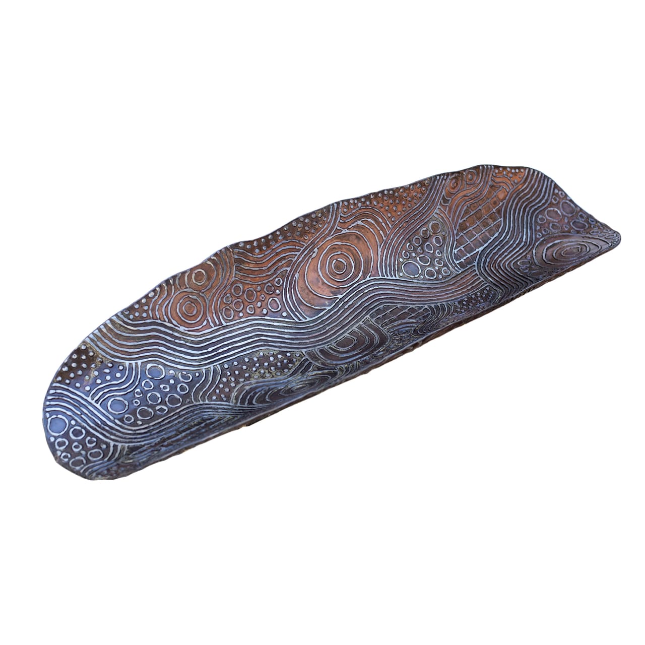 'My country' Coolamon | 89x23x9cm