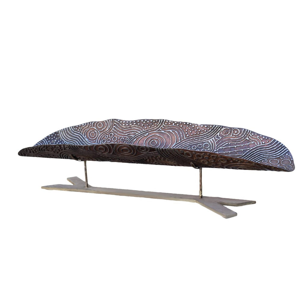 'My country' Coolamon | 89x23x9cm