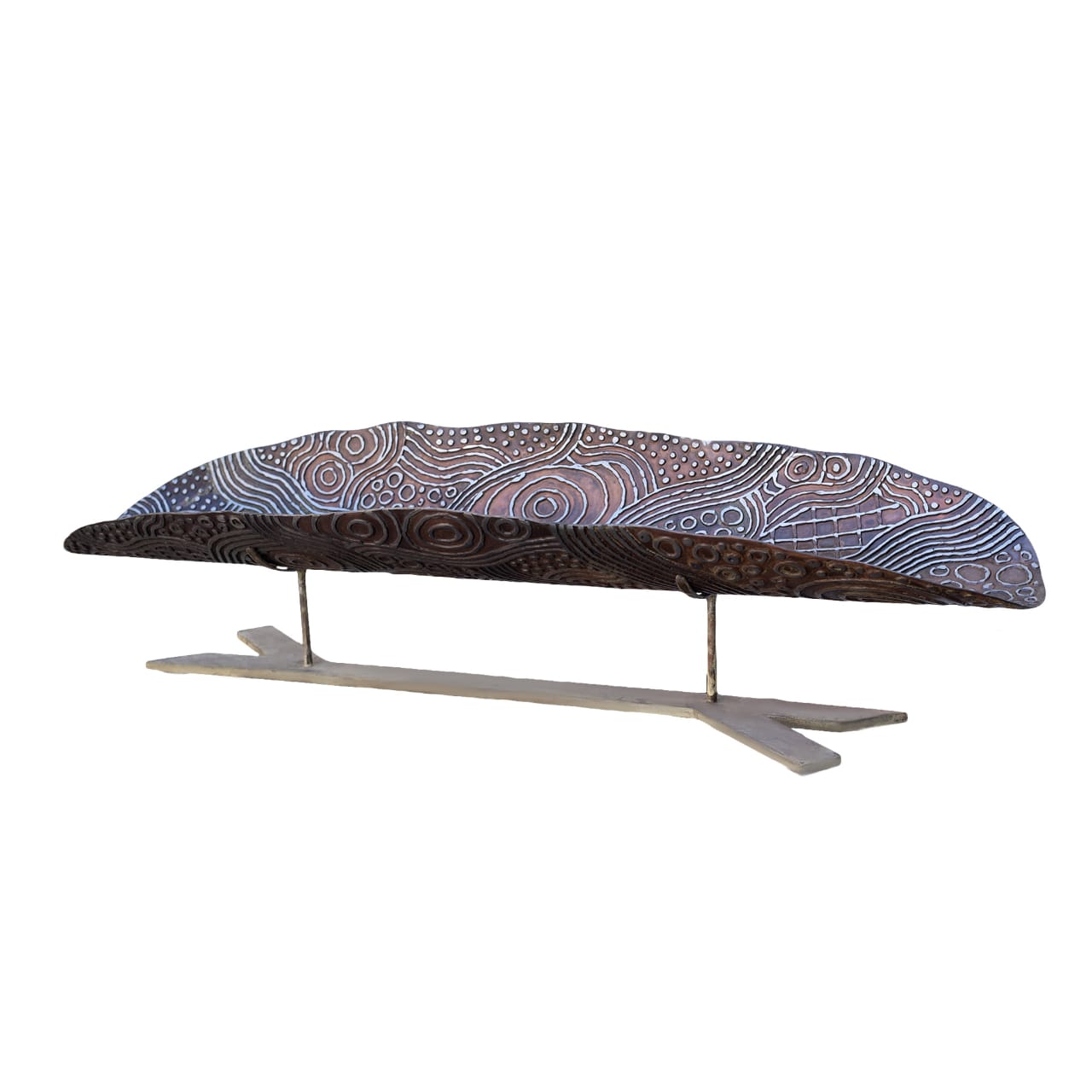 'My country' Coolamon | 89x23x9cm