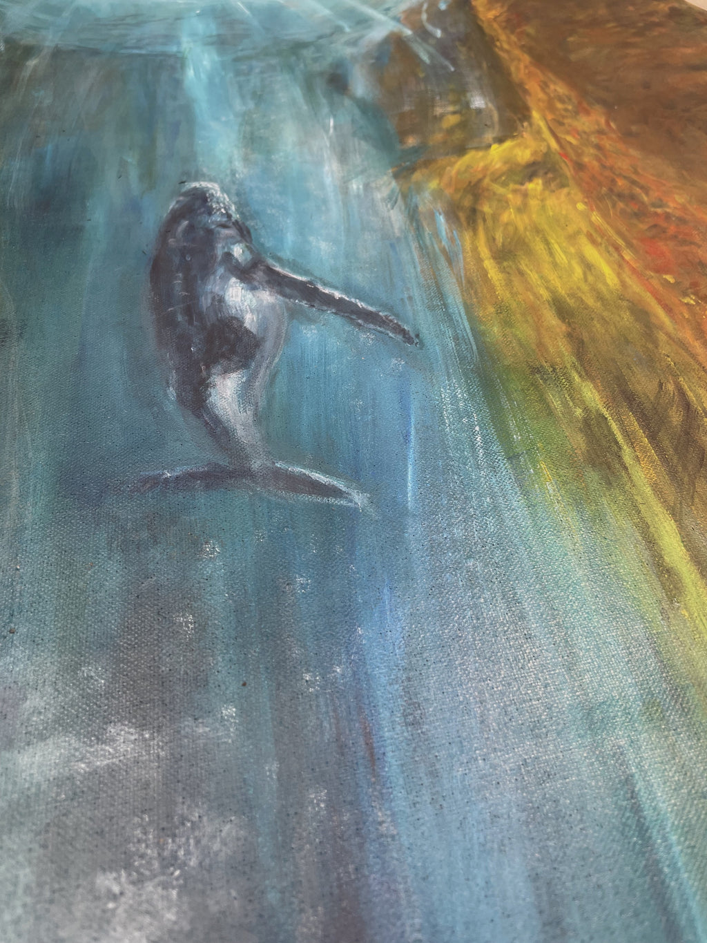 Tegan Hamilton | 'Cetacea, 2021' | 120x90cm