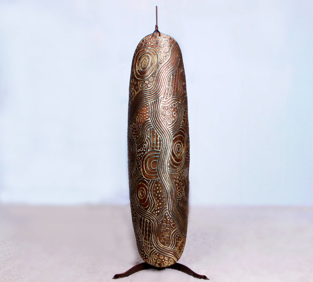 'My country' Coolamon | 89x23x9cm