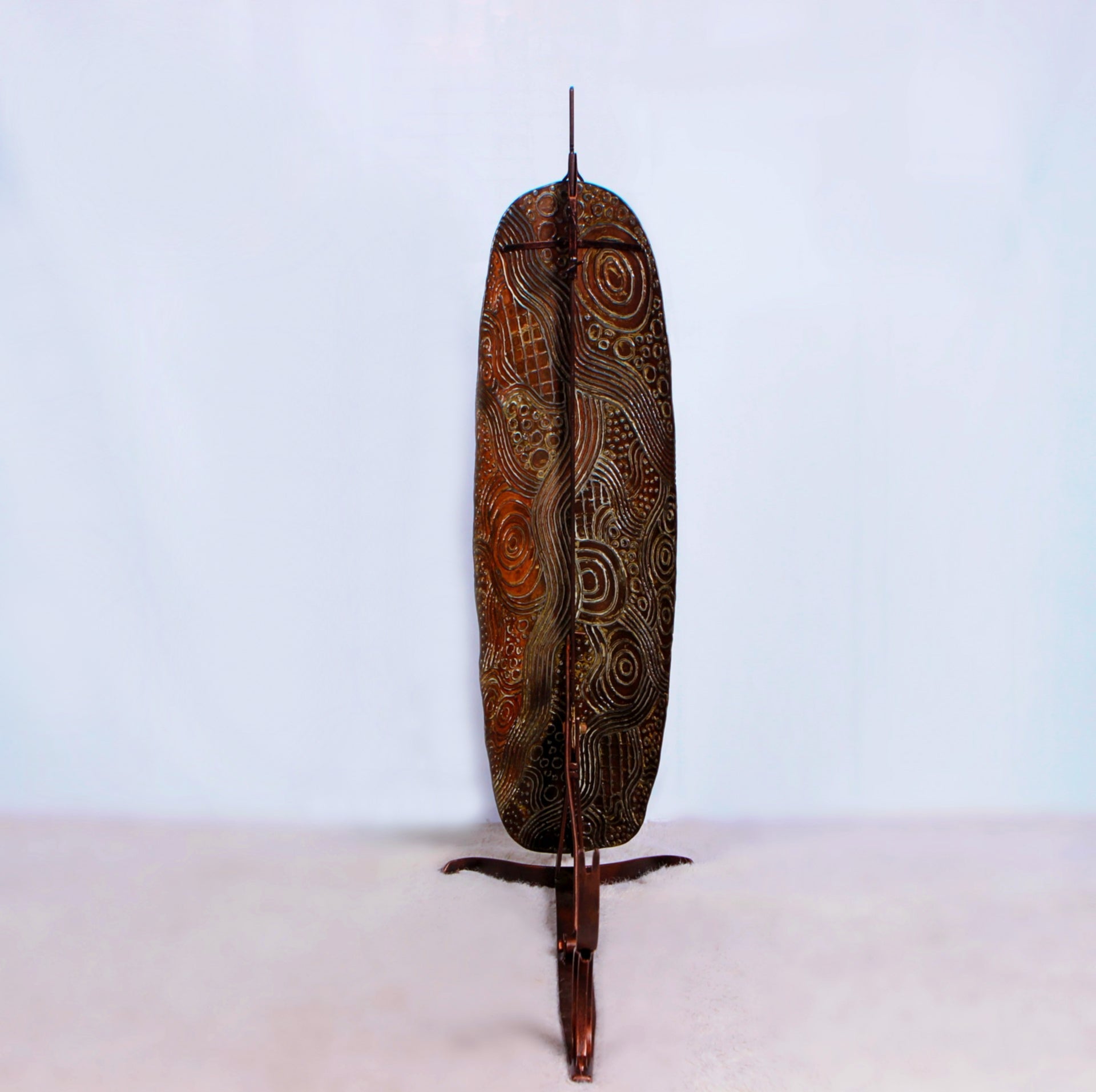 'My country' Coolamon | 89x23x9cm