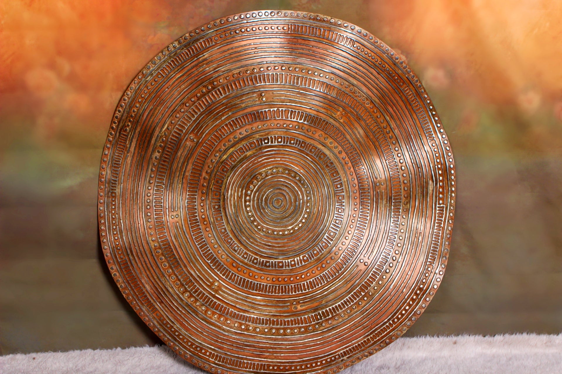 'Language of the Earth I' | 90x90x10cm