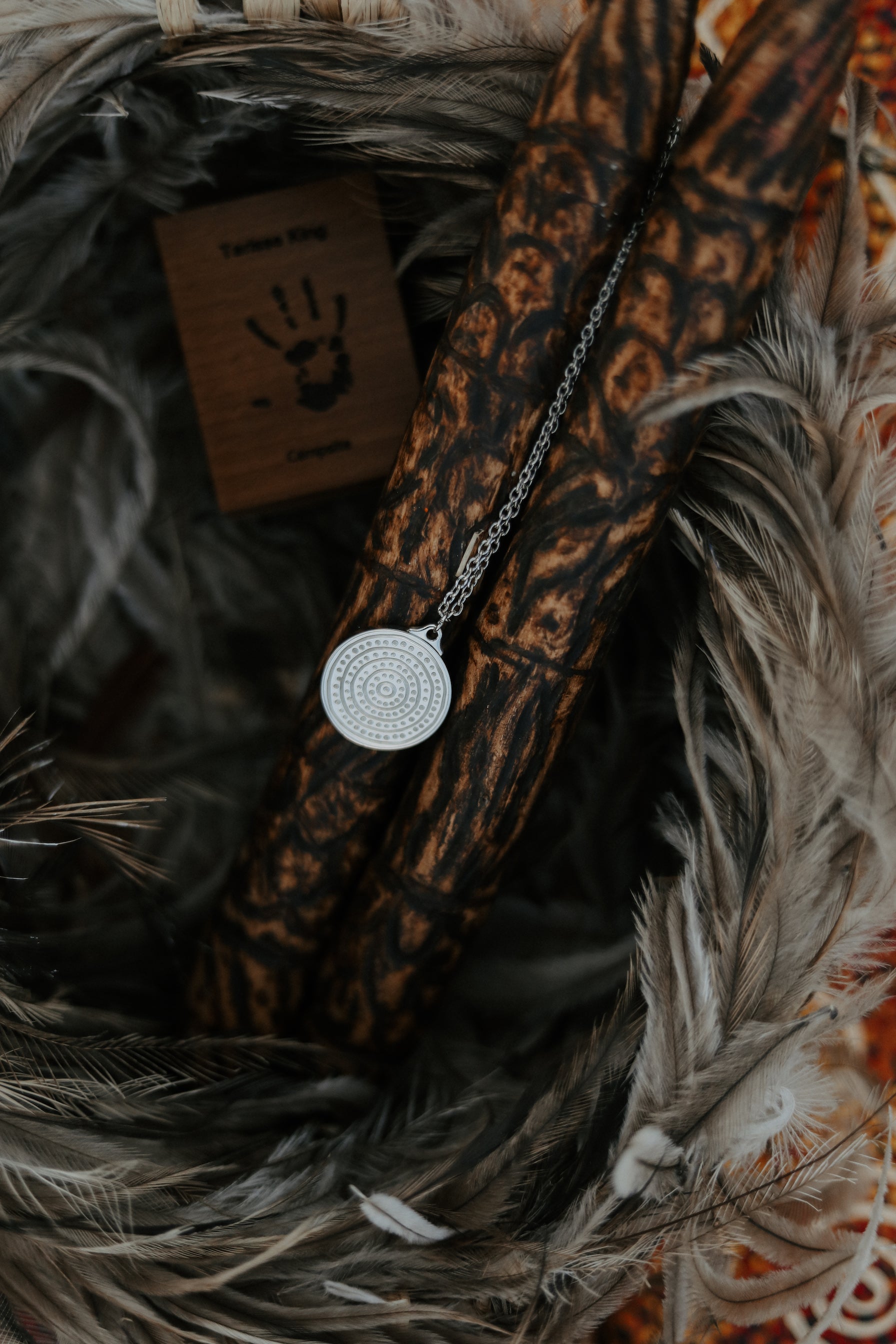 TK Pendant | Campsites | 25mm