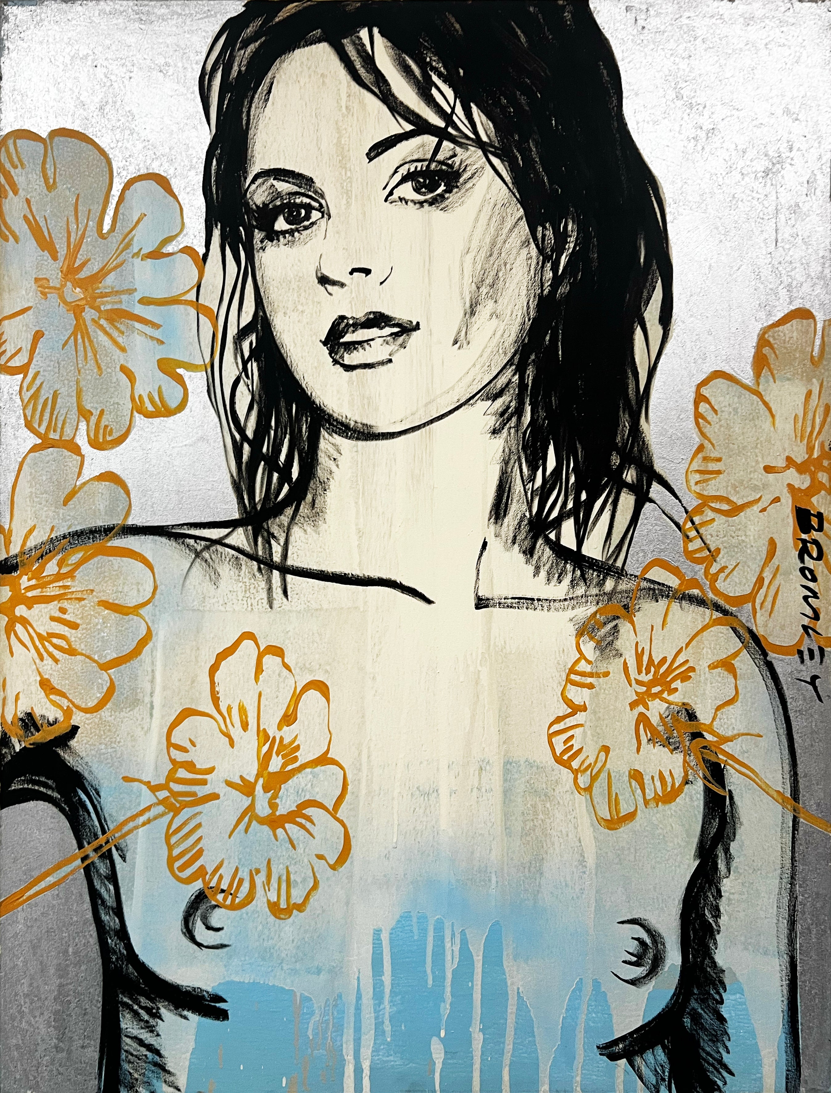 David Bromley | 'Belinda, 2001' | 150x90cm