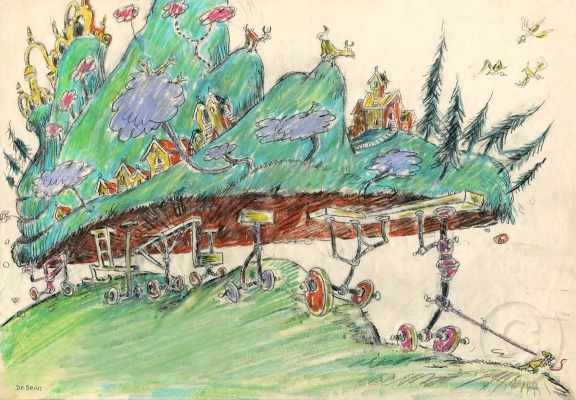 Kid you'll move mountains | 91x64cm