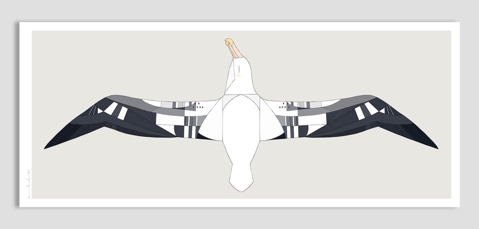 Egg Picnic | 'Wandering Albatross, 2025' | 104x45cm