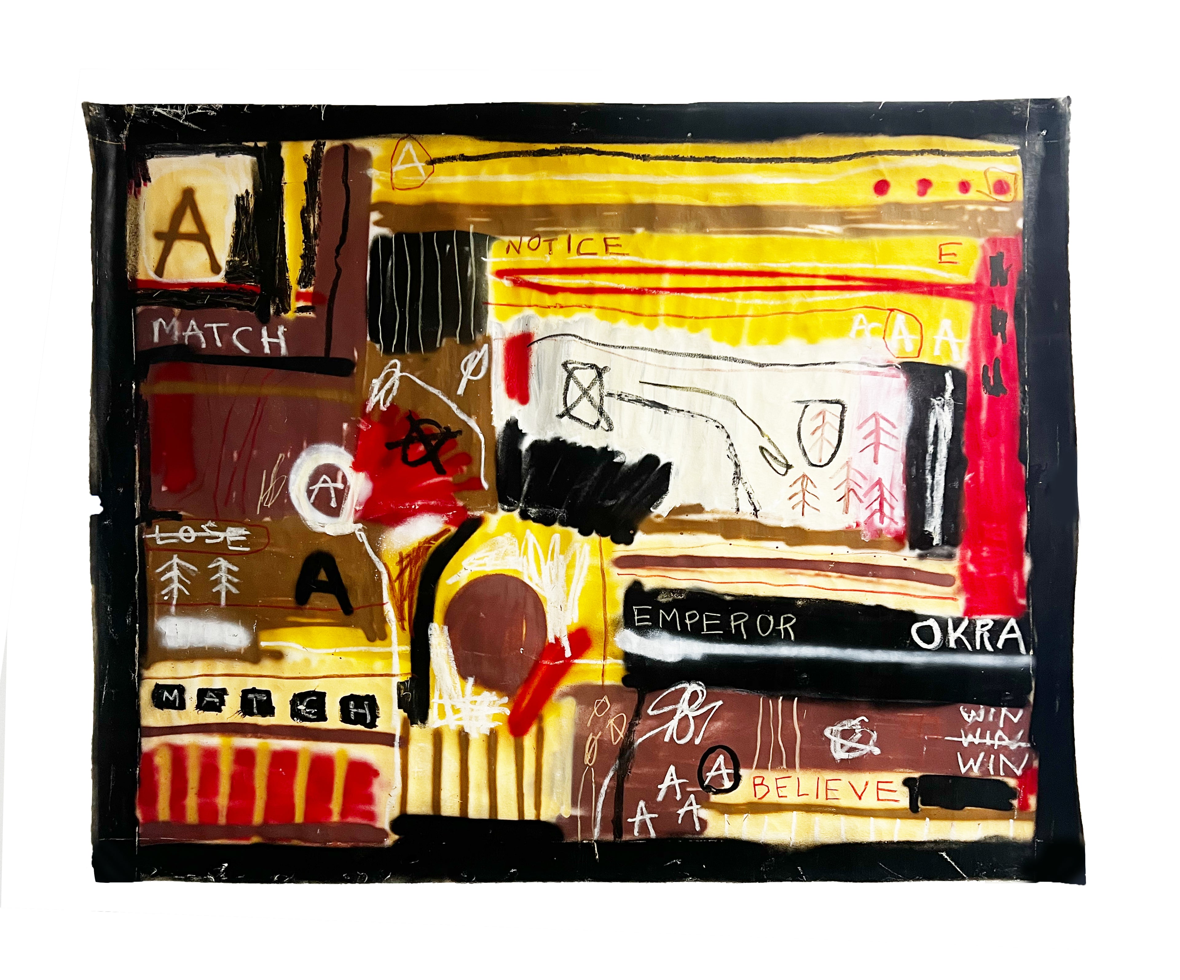 Musonga Mbogo | 'Midas Touch, 2023' | 214x200cm