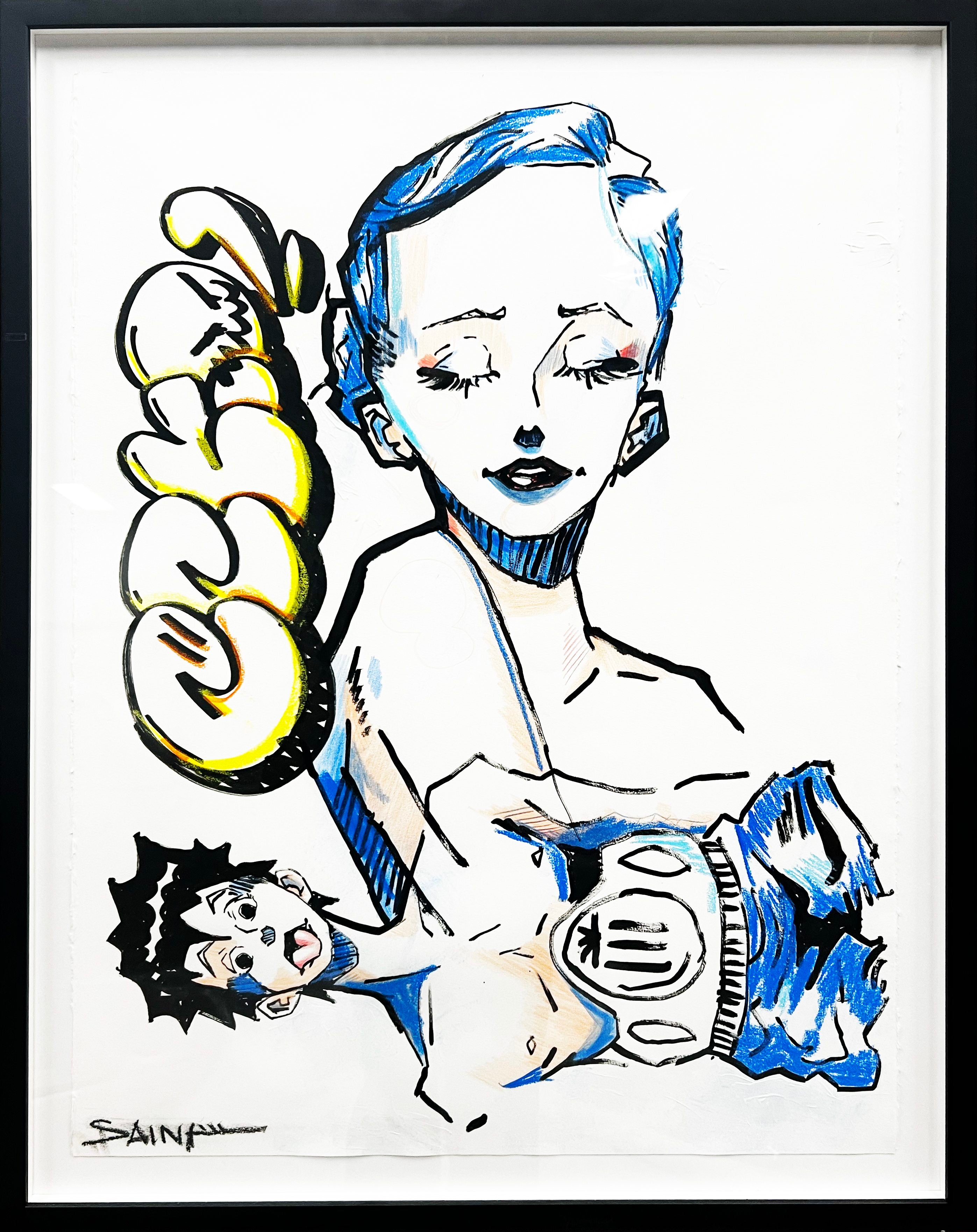 Oli Sain | 'Untitled, 2024' | 87x66cm-thumbmail-1