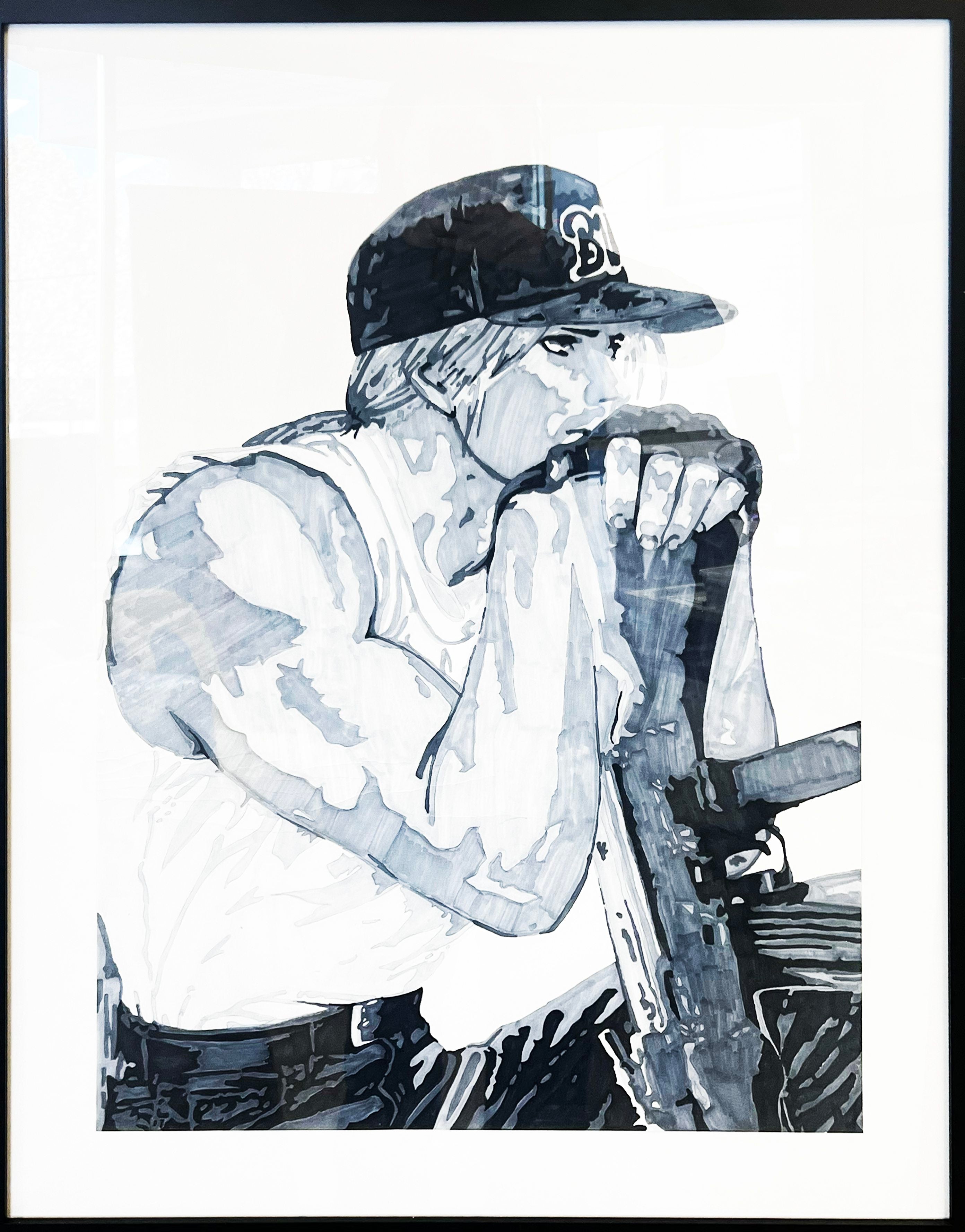Oli Sain | 'King of the Fight, 2024' | 88x66cm-thumbmail-1