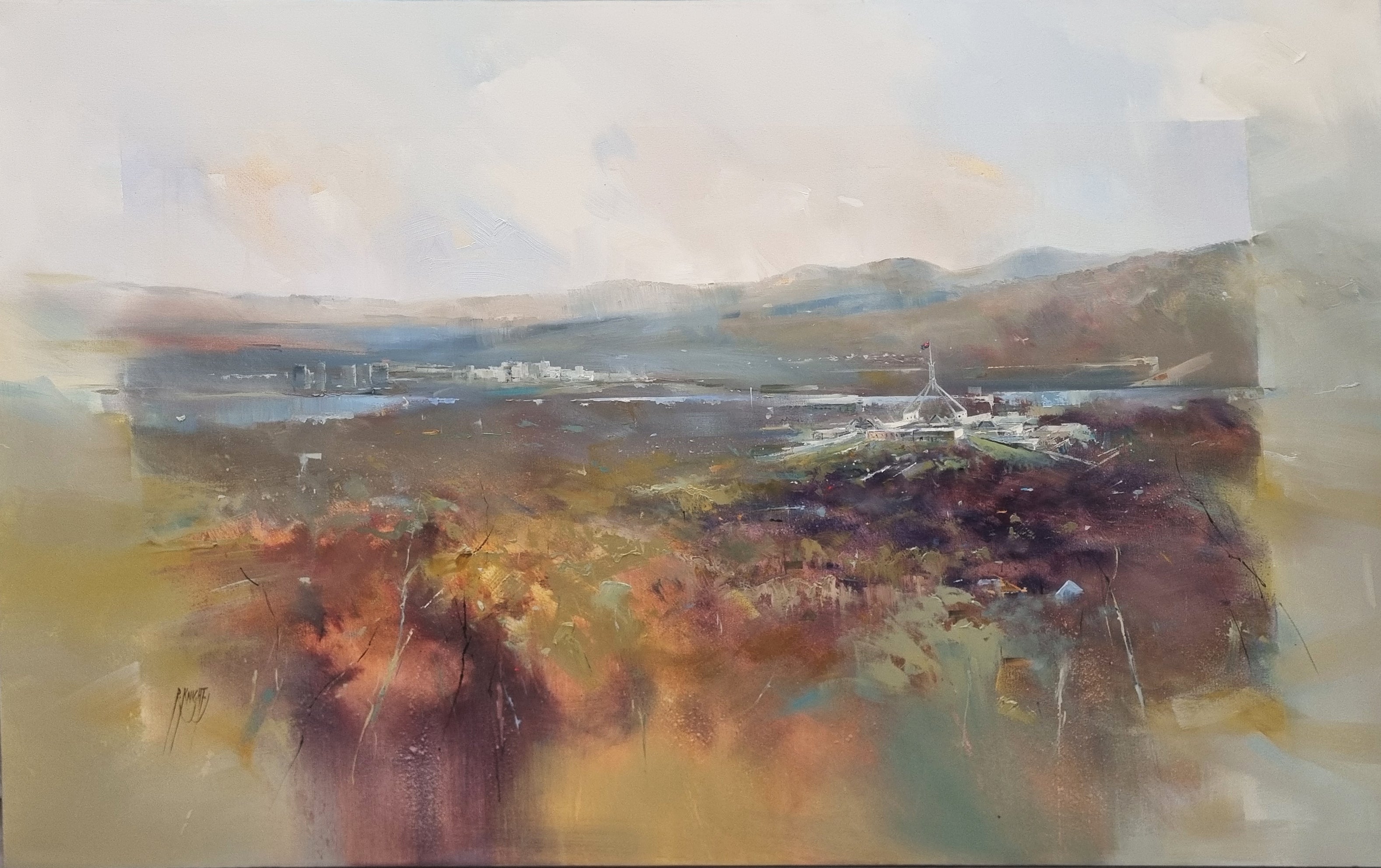 Robert Knight | 'Red Hill View' | 100x153cm
