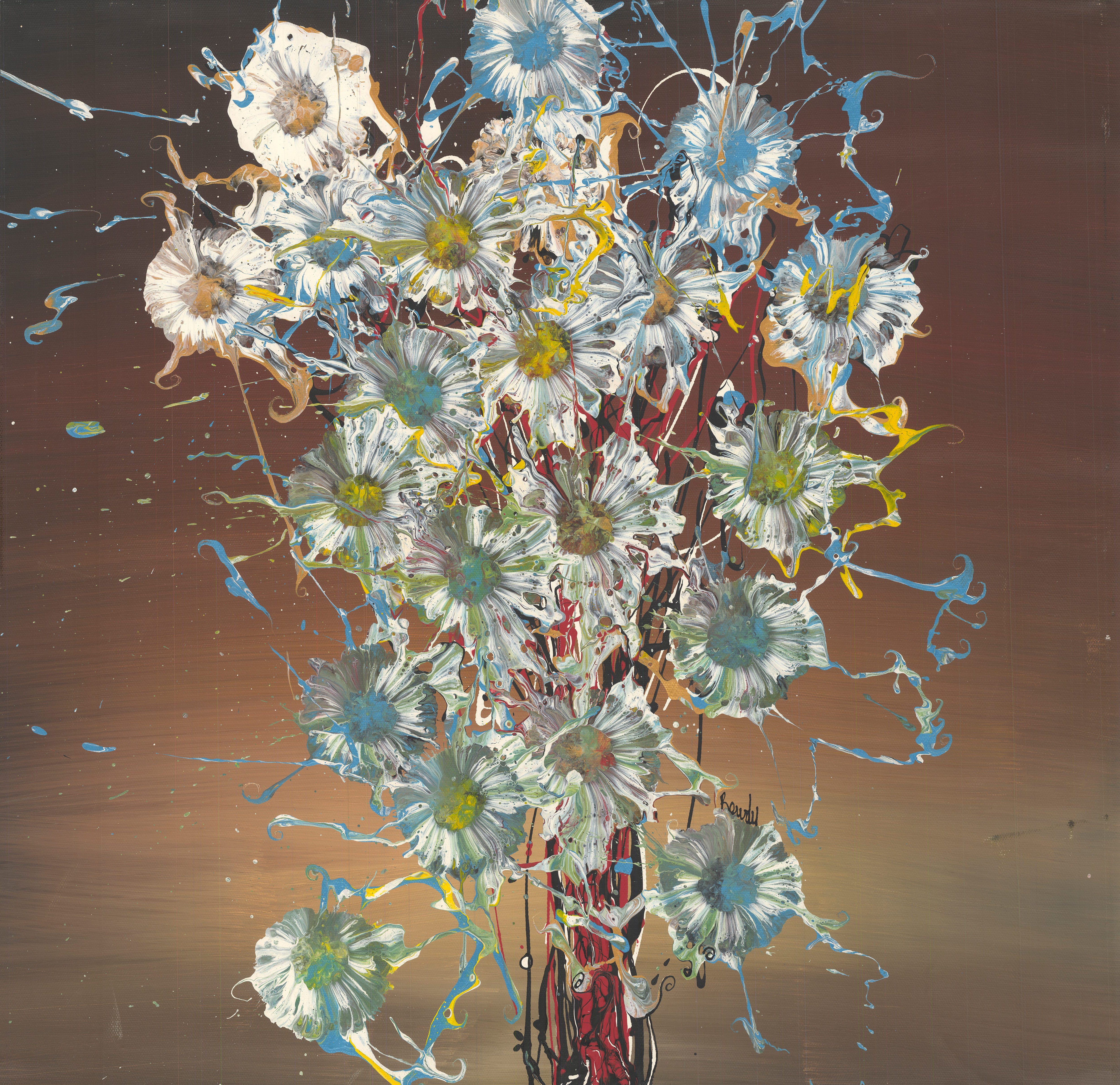 Rowdy Warren | 'Wild Fields, 2016' | 75x75cm