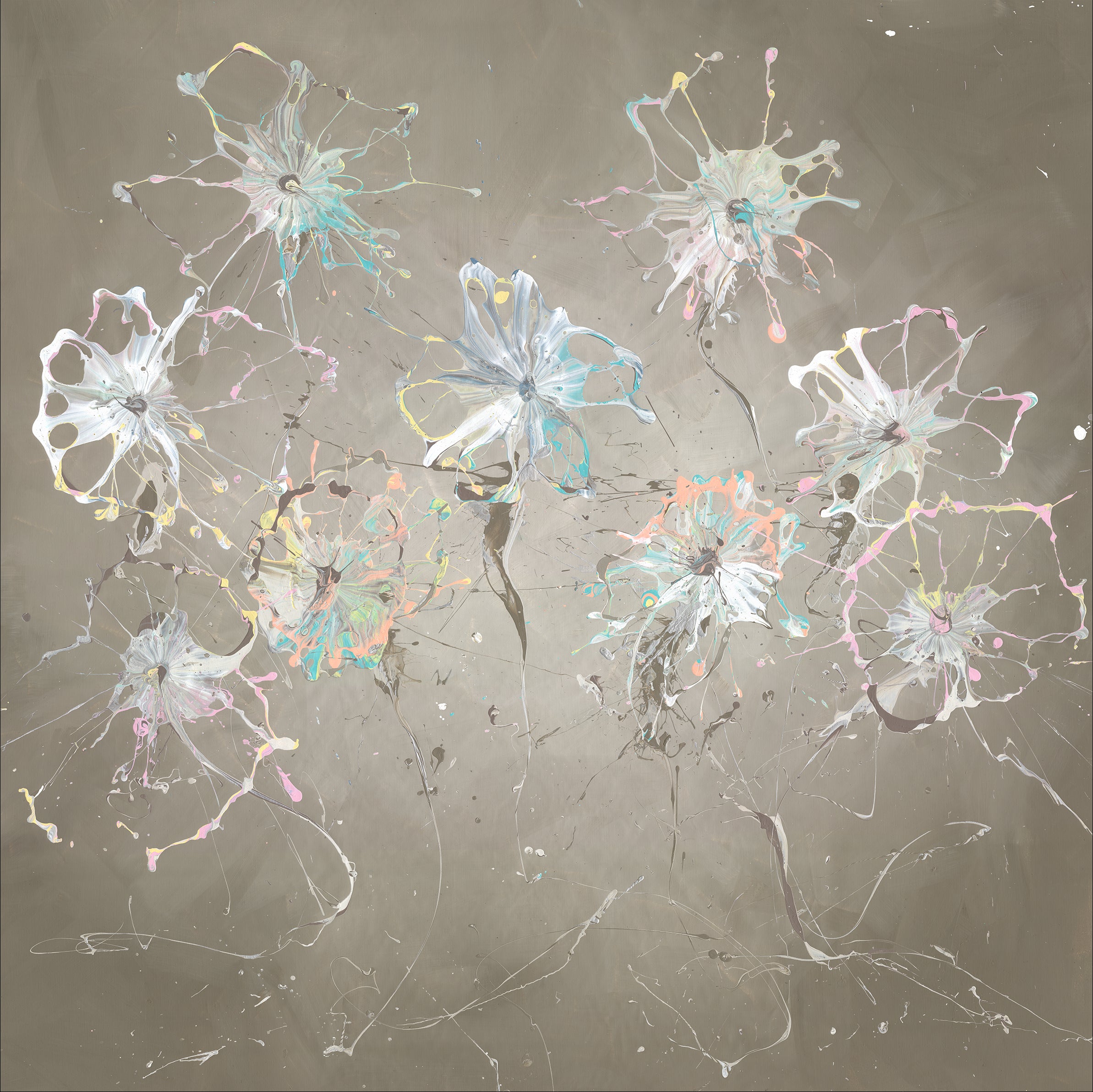 Rowdy Warren | 'Wildflowers, 2025' | 210x210cm-thumbmail-1
