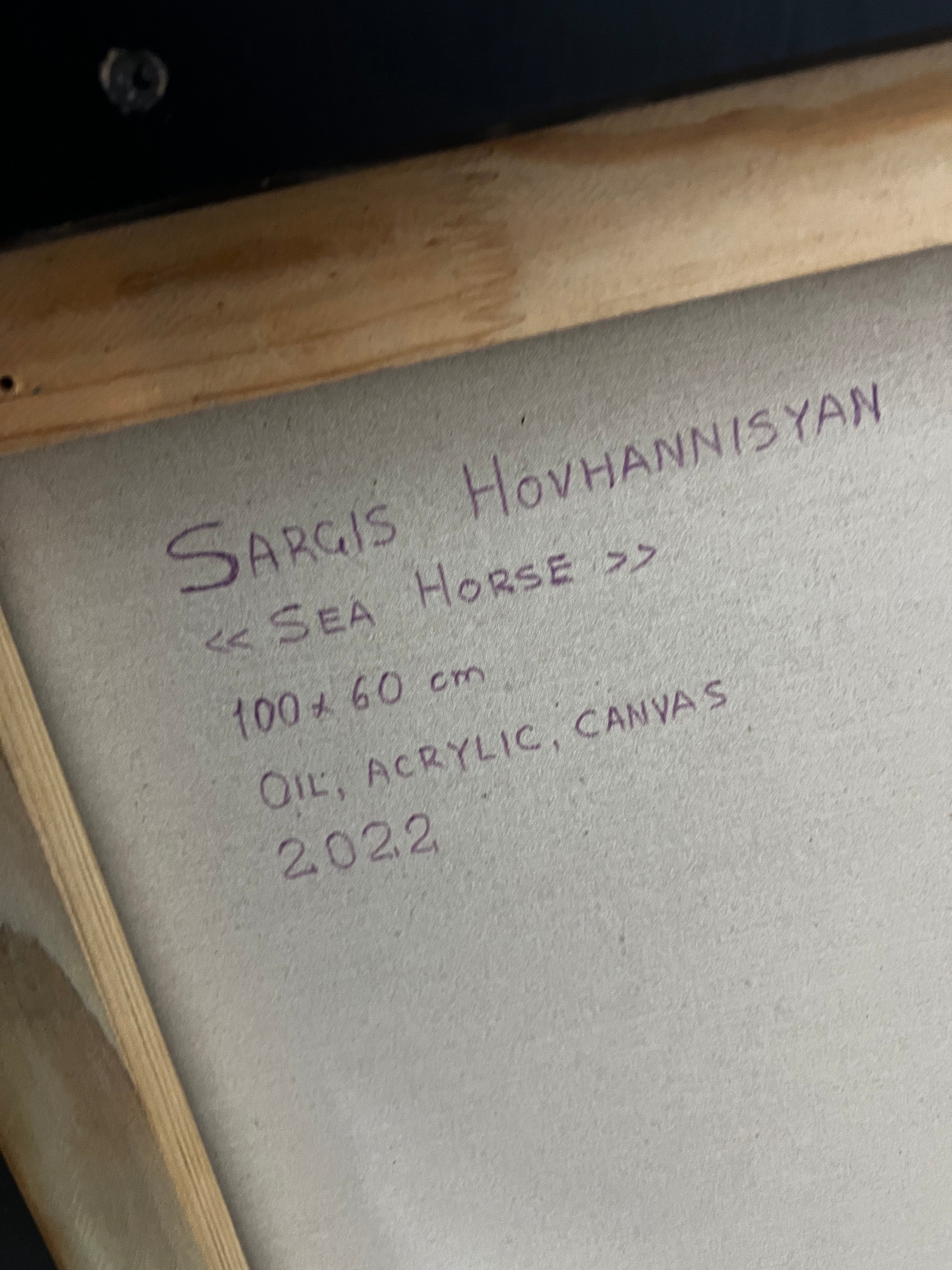 Sargis Hovhannisyan | 'Seahorse, 2022' | 100x60cm-thumbmail-2