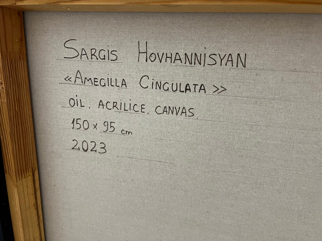 Sargis Hovhannisyan | 'Amegilla Cingulata, 2023' | 95x150cm