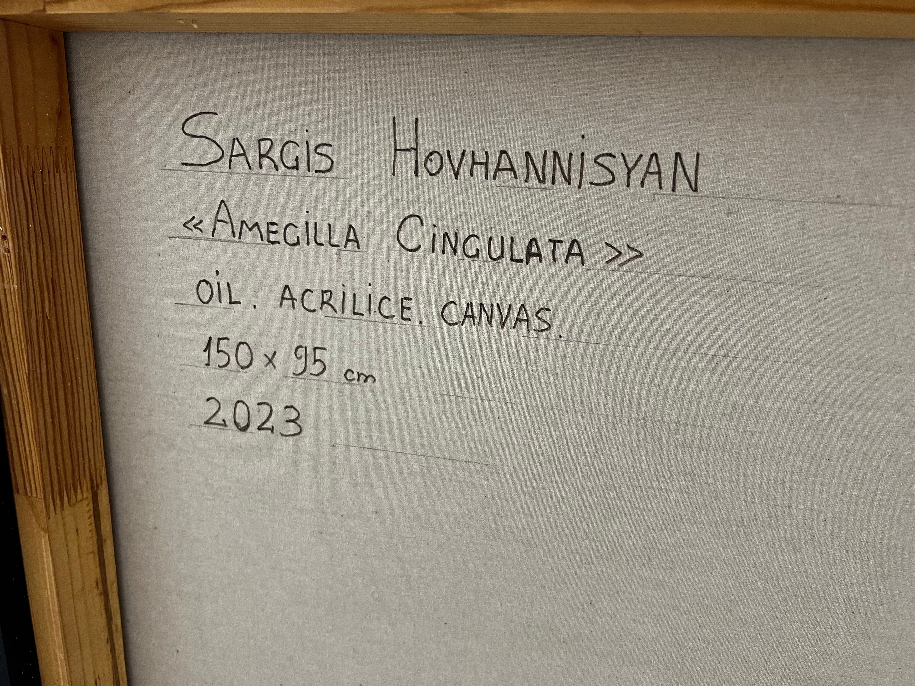 Sargis Hovhannisyan | 'Amegilla Cingulata, 2023' | 95x150cm