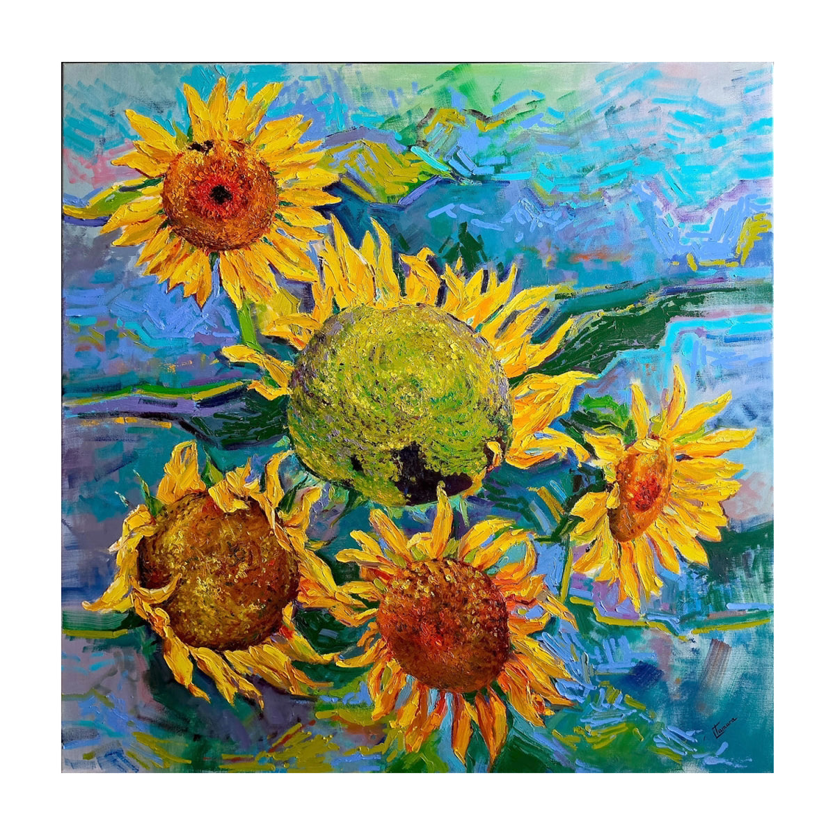 Sunflowers by Tamara Lalayan