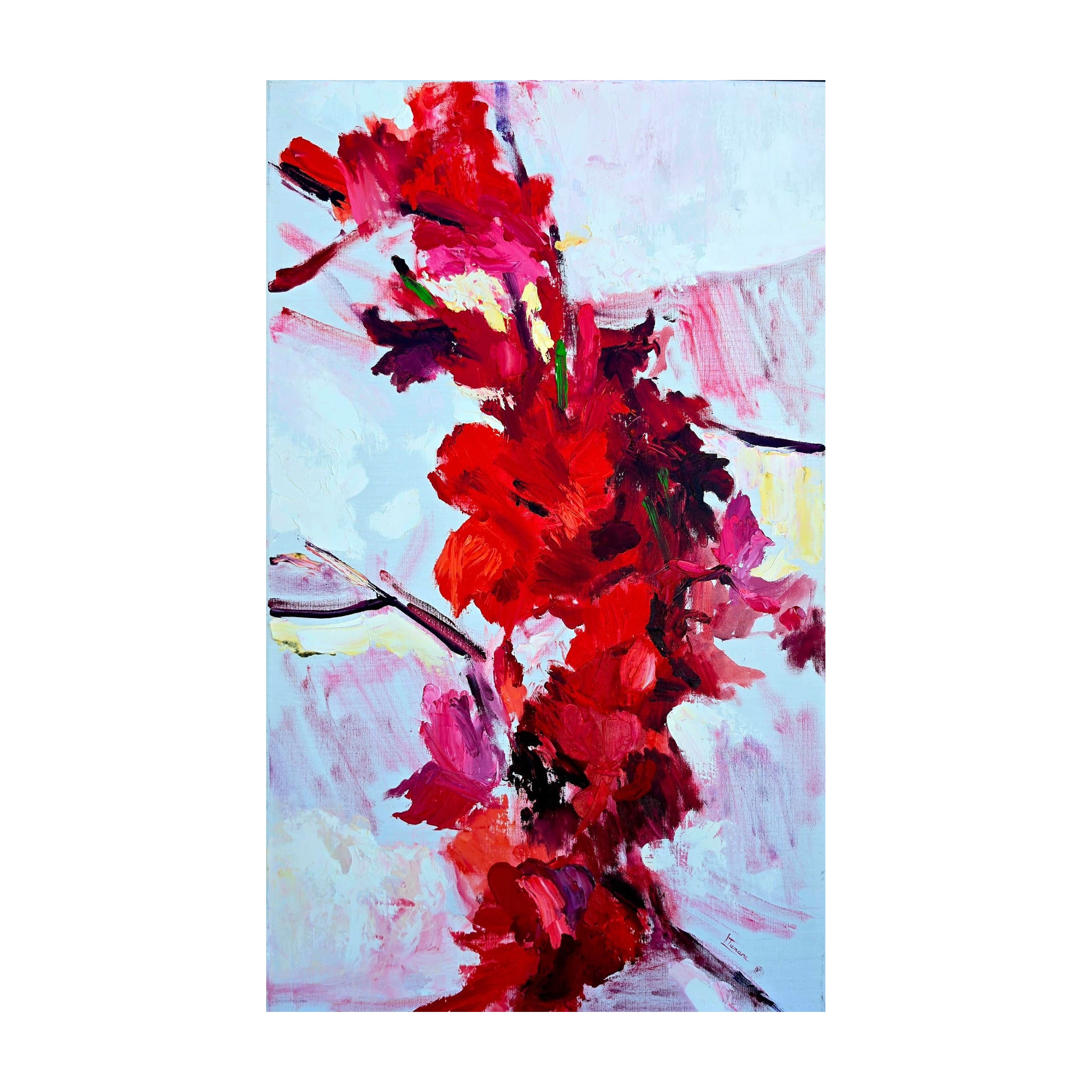 Gladiolus Flowers by Tamara Lalayan