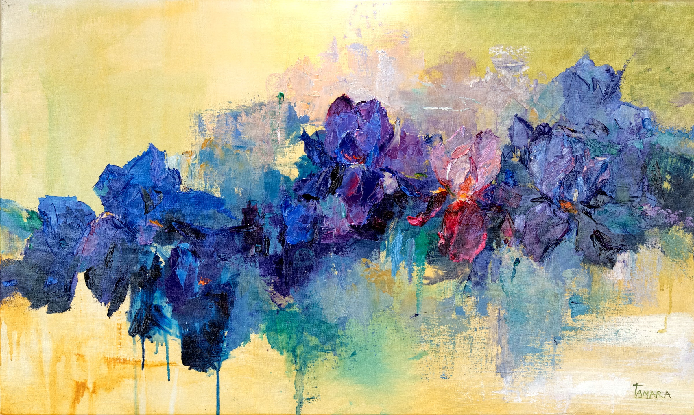 Irises by Tamara Lalayan