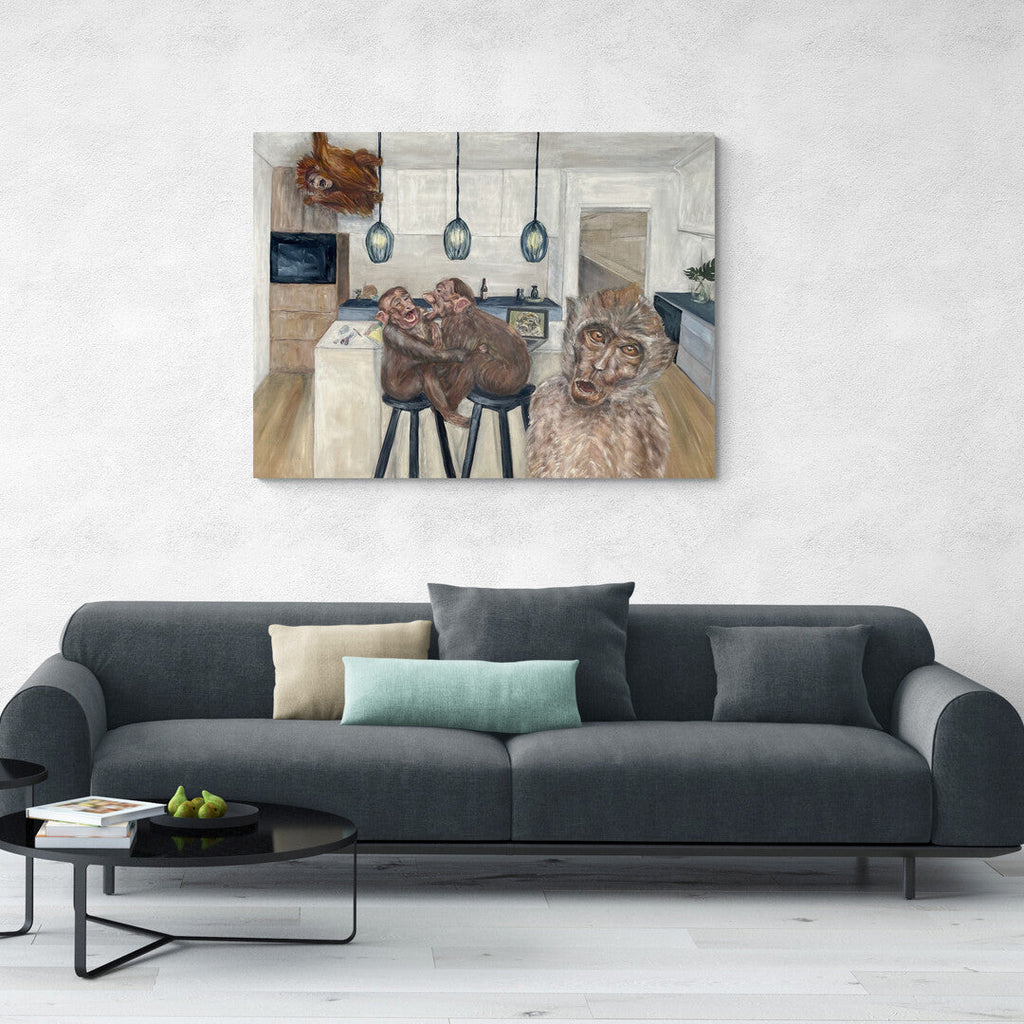 'Homeschooling Harley' | 90x120cm