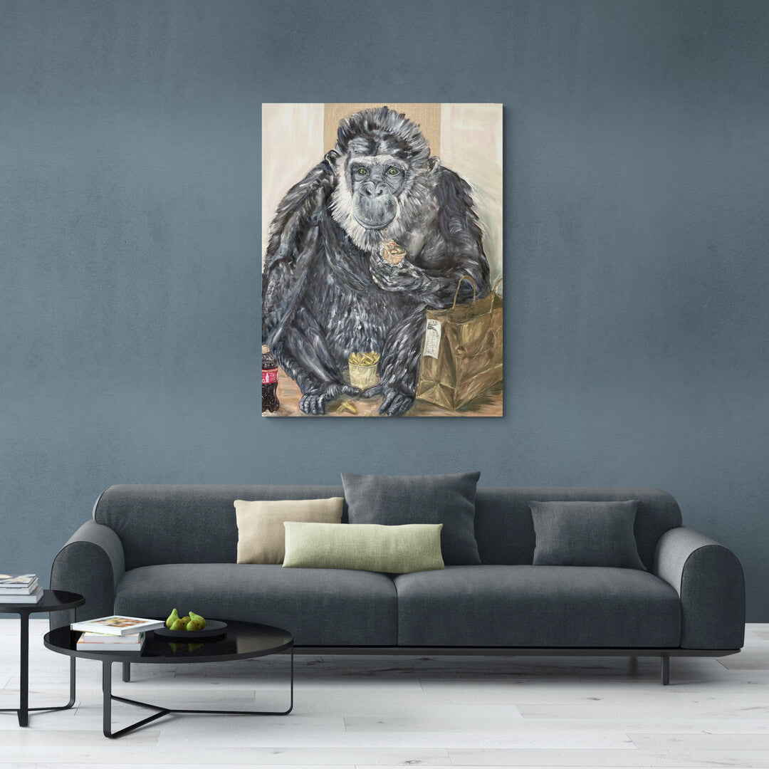 'Contactless Delivery Cam' | 120x90cm