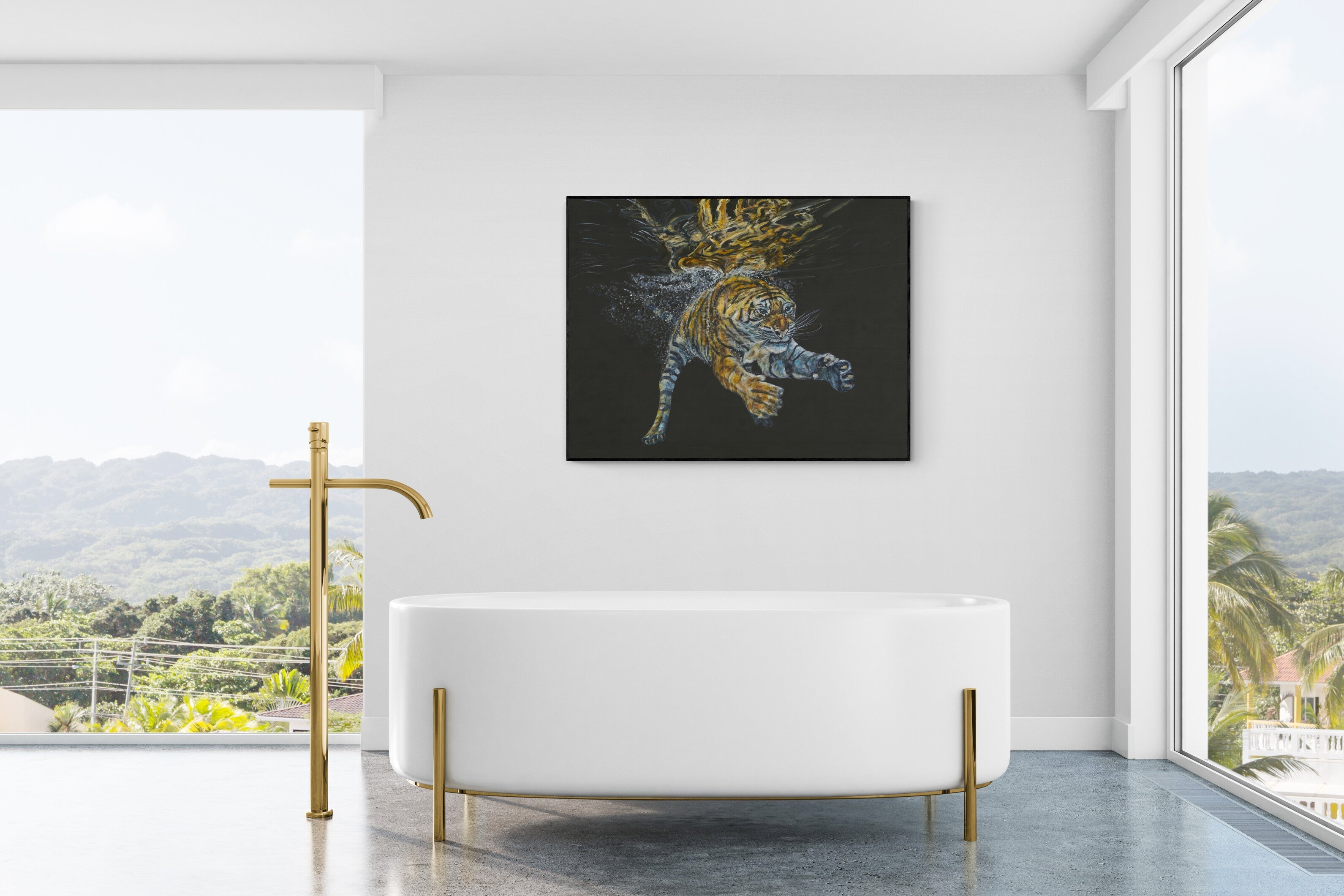 'Panthera Tigris' | 90x120cm