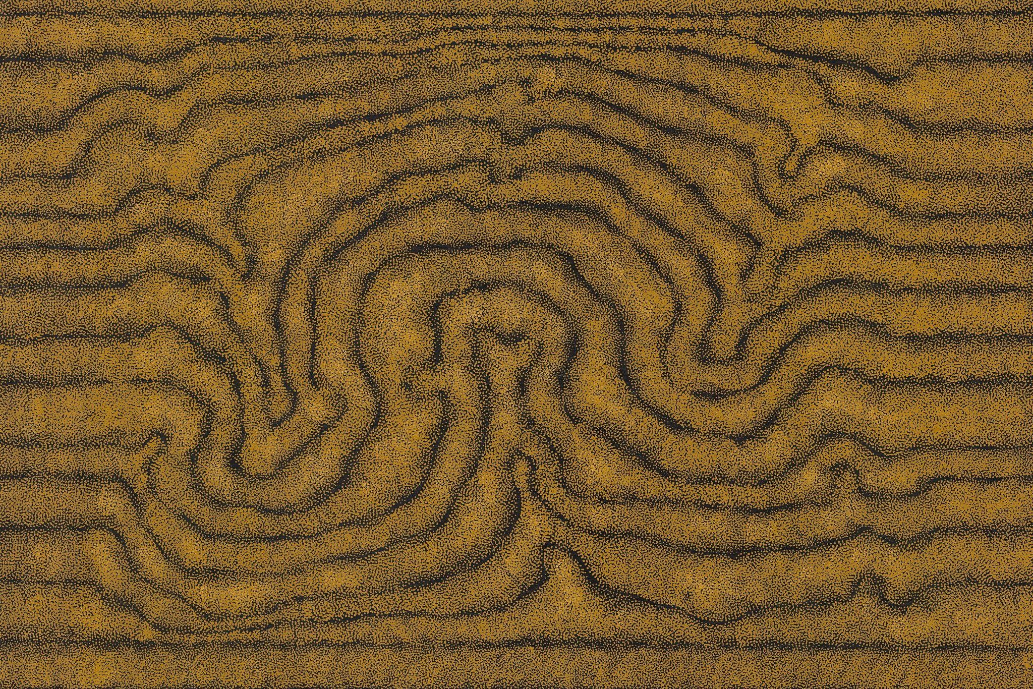 William King Jungala | 'Movement of the Earth' | 2005 | Fine Art Print