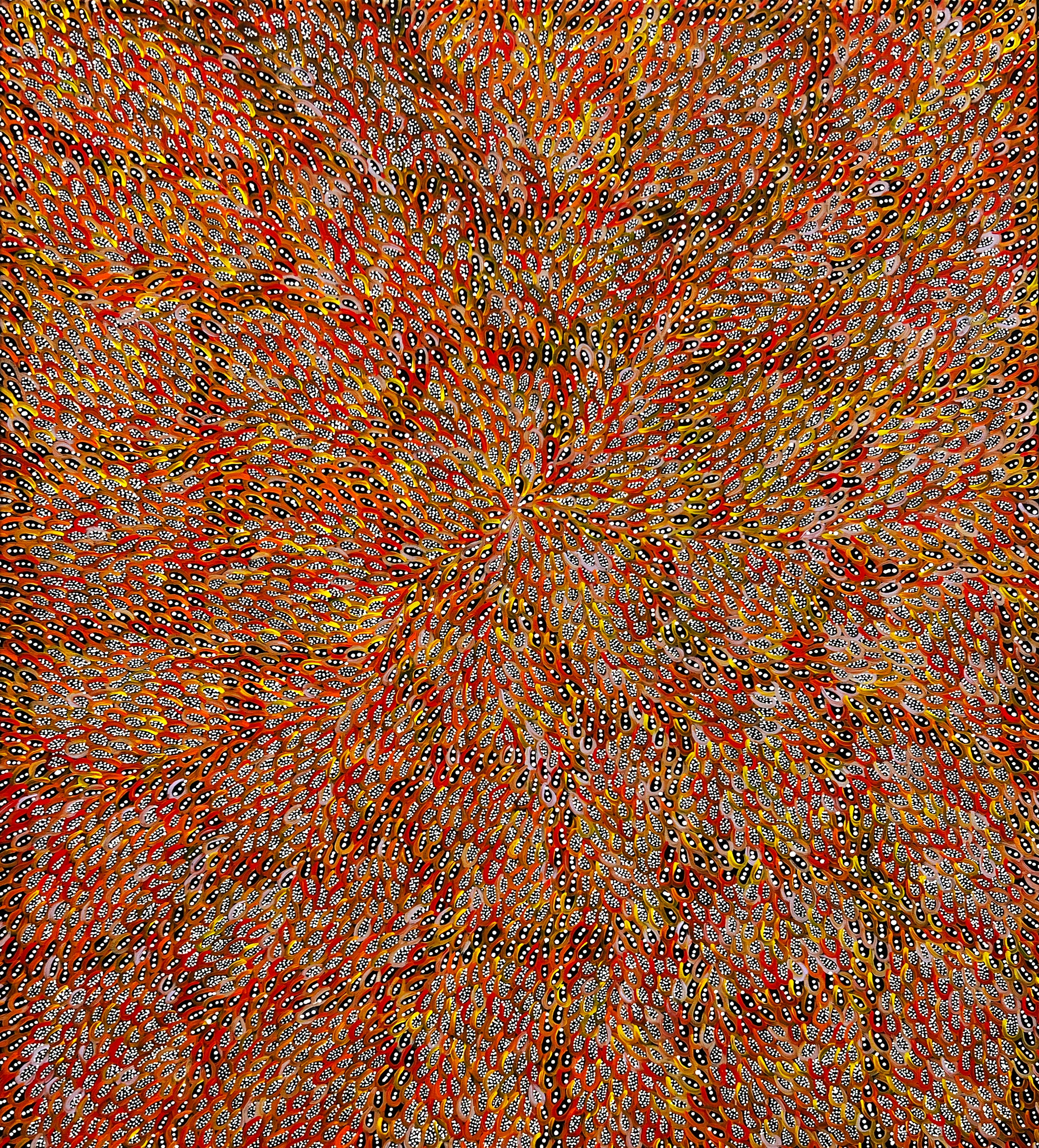 Anna Petyarre | 'Grandmother's Country, 2009' | 116x96cm-thumbmail-1