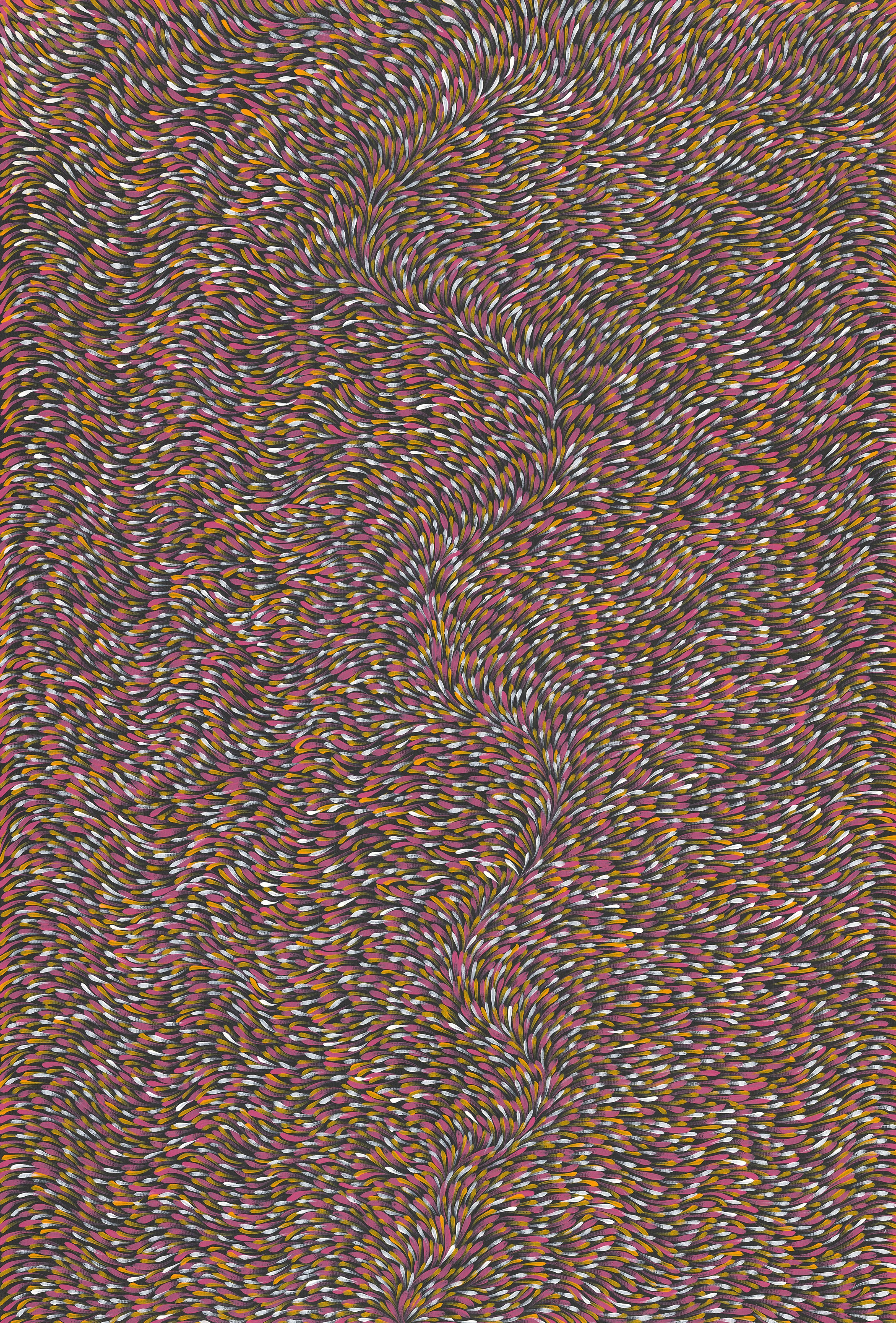 Gloria Petyarre | 'Medicine Leaves', 2017 | 115x152cm