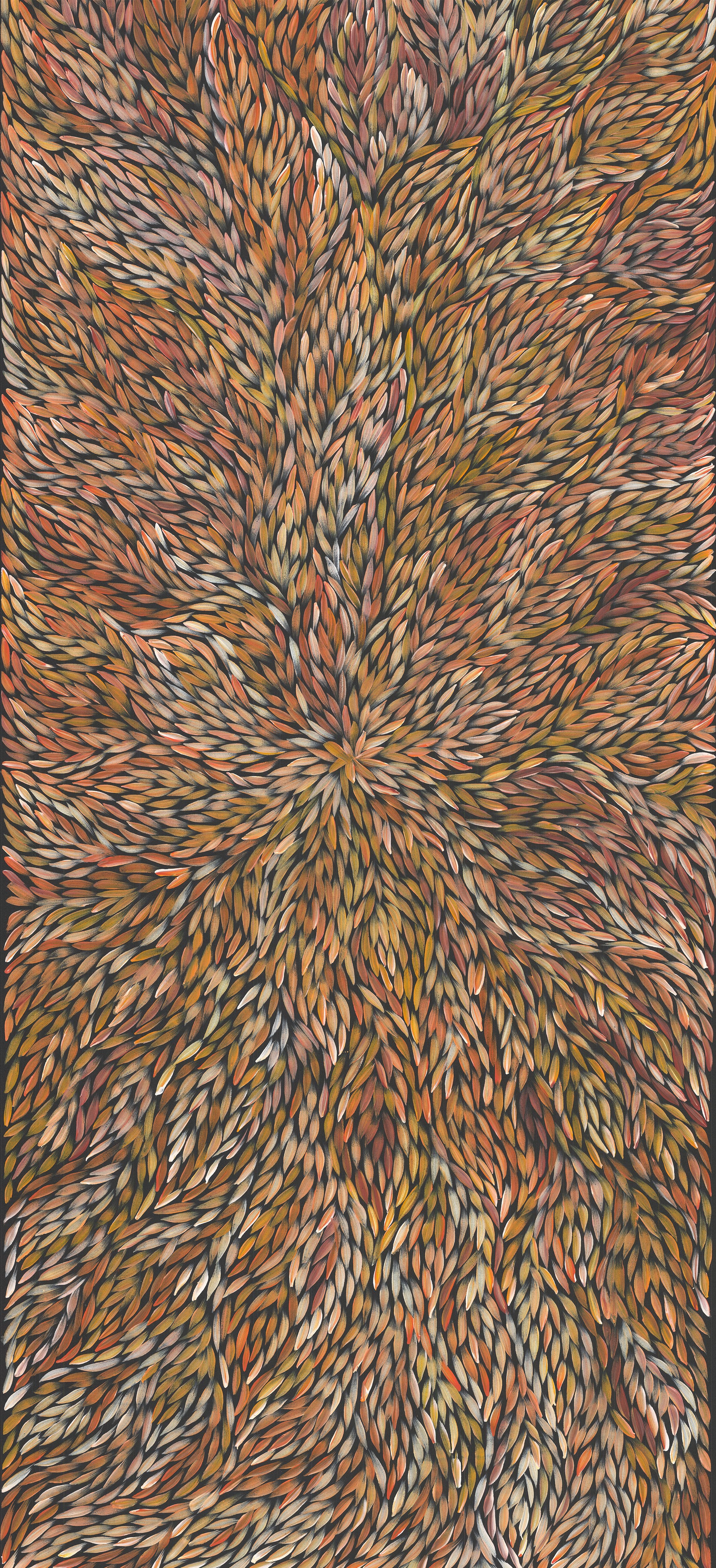 Jeannie Petyarre | 'Medicine Leaves, 2018' | 200 x 88cm