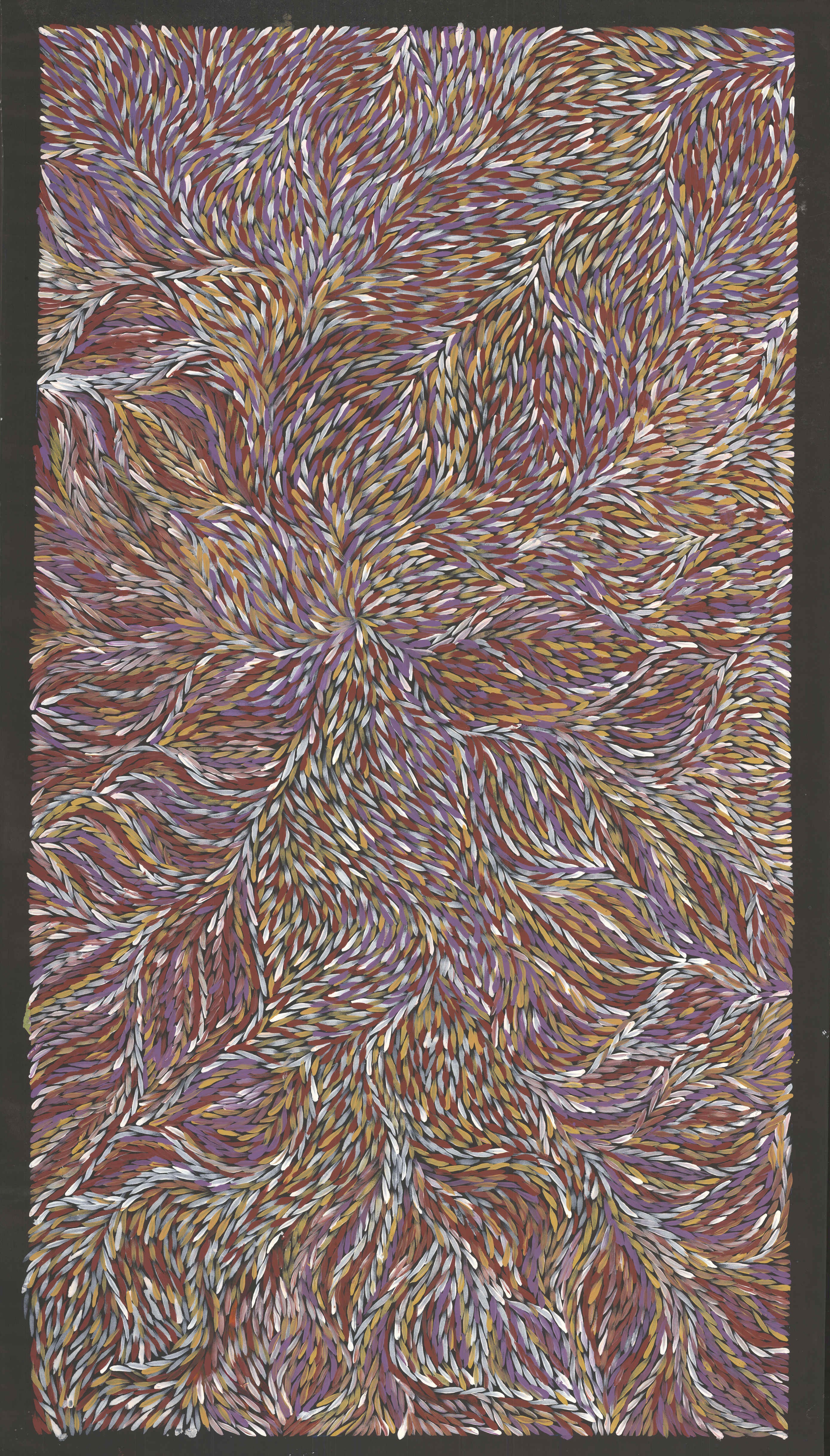 Jeannie Petyarre | 'Medicine Leaves, 2017' | 200x109cm