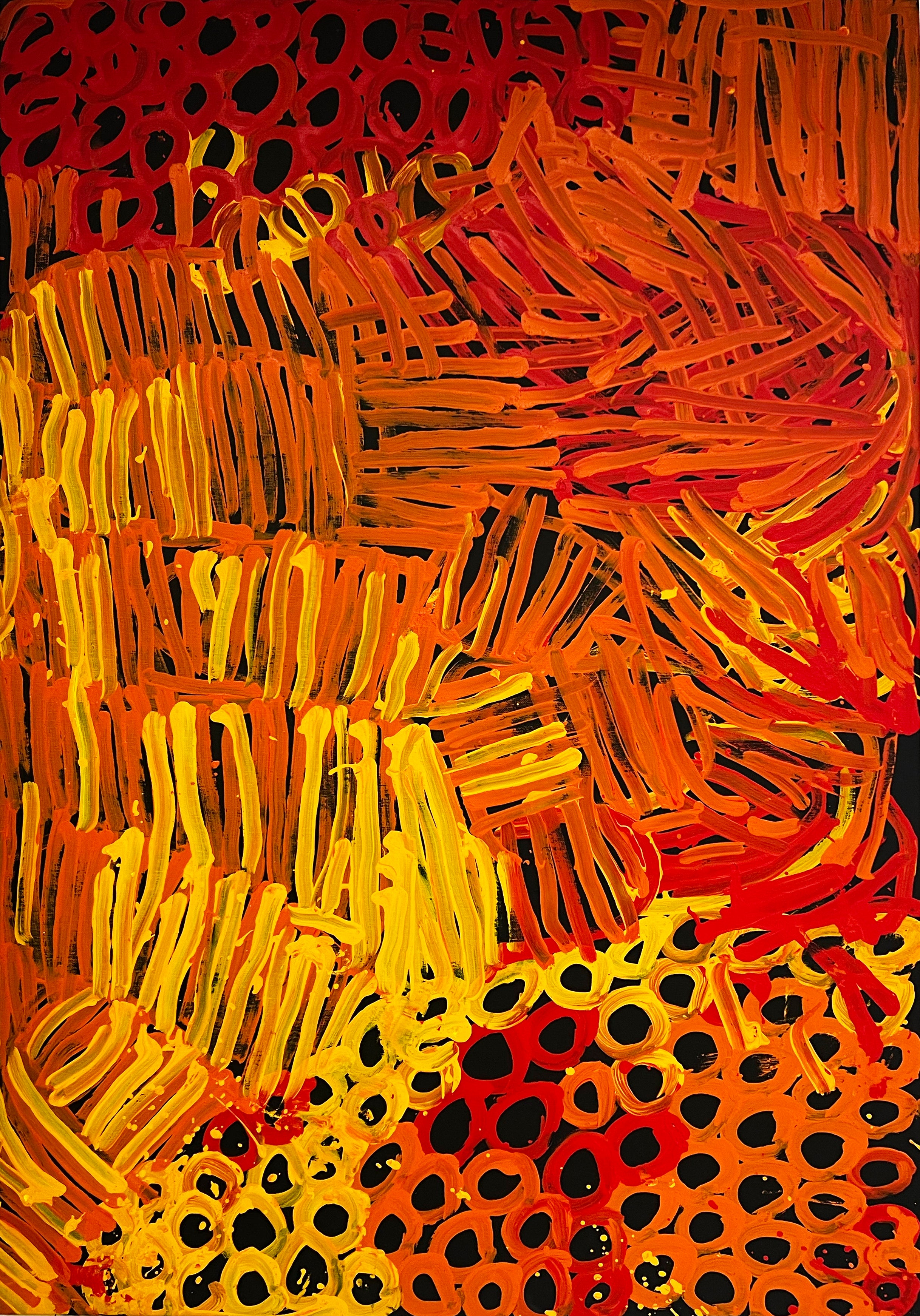 Minnie Pwerle | 'Awelye Body Paint, 2004' | 150x98.5cm