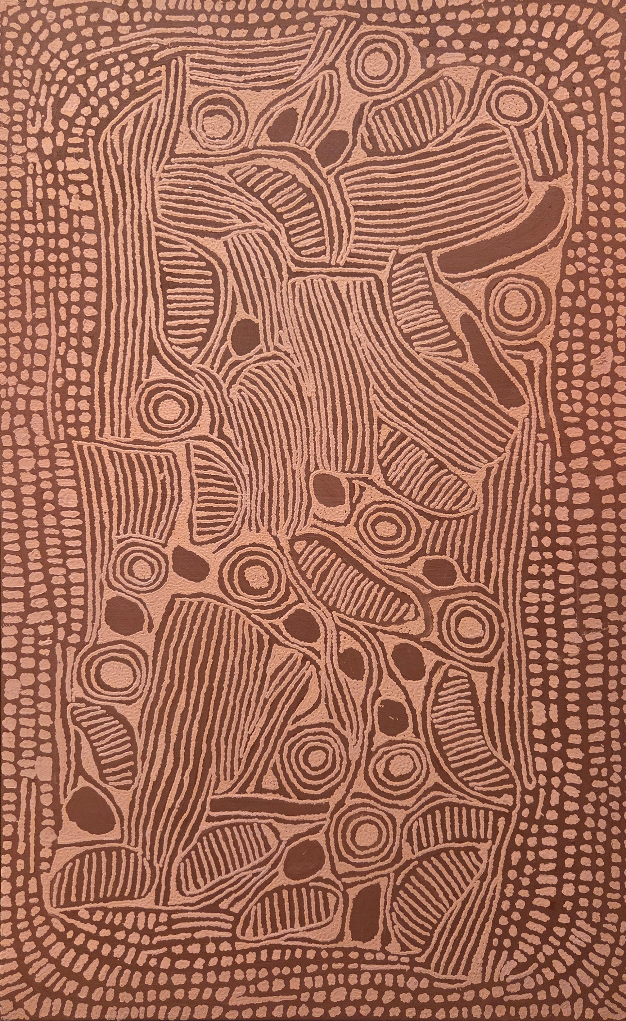 Ningura Naparulla | 'Womens Ceremony, 2007' | 90x150cm